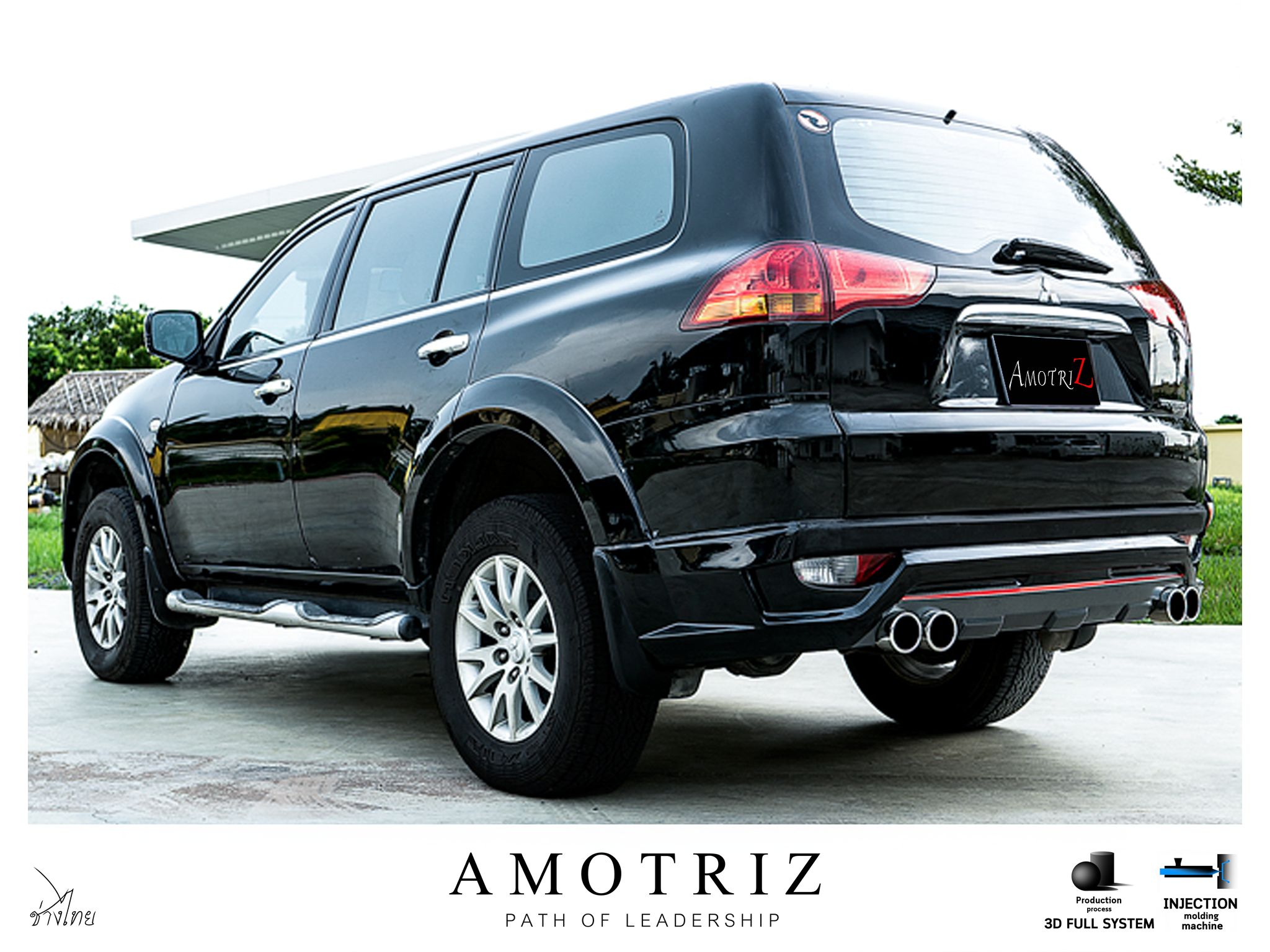 Mitsubishi Pajero 2008-2013 body kits by Amotriz