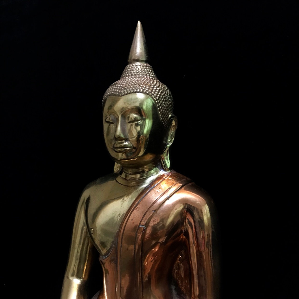 พระบูชาพระพุทธโสธร ภปร. รุ่นย้อนยุค ปี2539 หน้าตัก9นิ้ว สามกษัตริย์