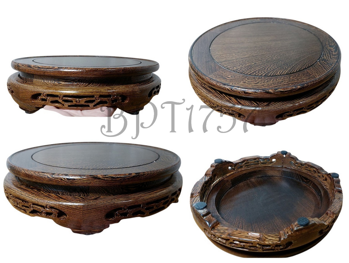 กี๋หรือฐานไม้Wenge(แบบเงา)-BPT1757-