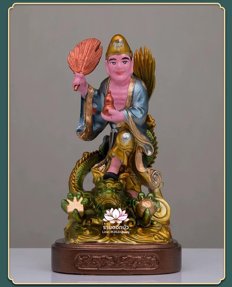 องค์พระขนาดเล็ก สำหรับบูชาหรือวางหน้ารถ งานเรซิ่น ขนาด 4 นิ้ว เช่าบูชา Line: @262nguwy