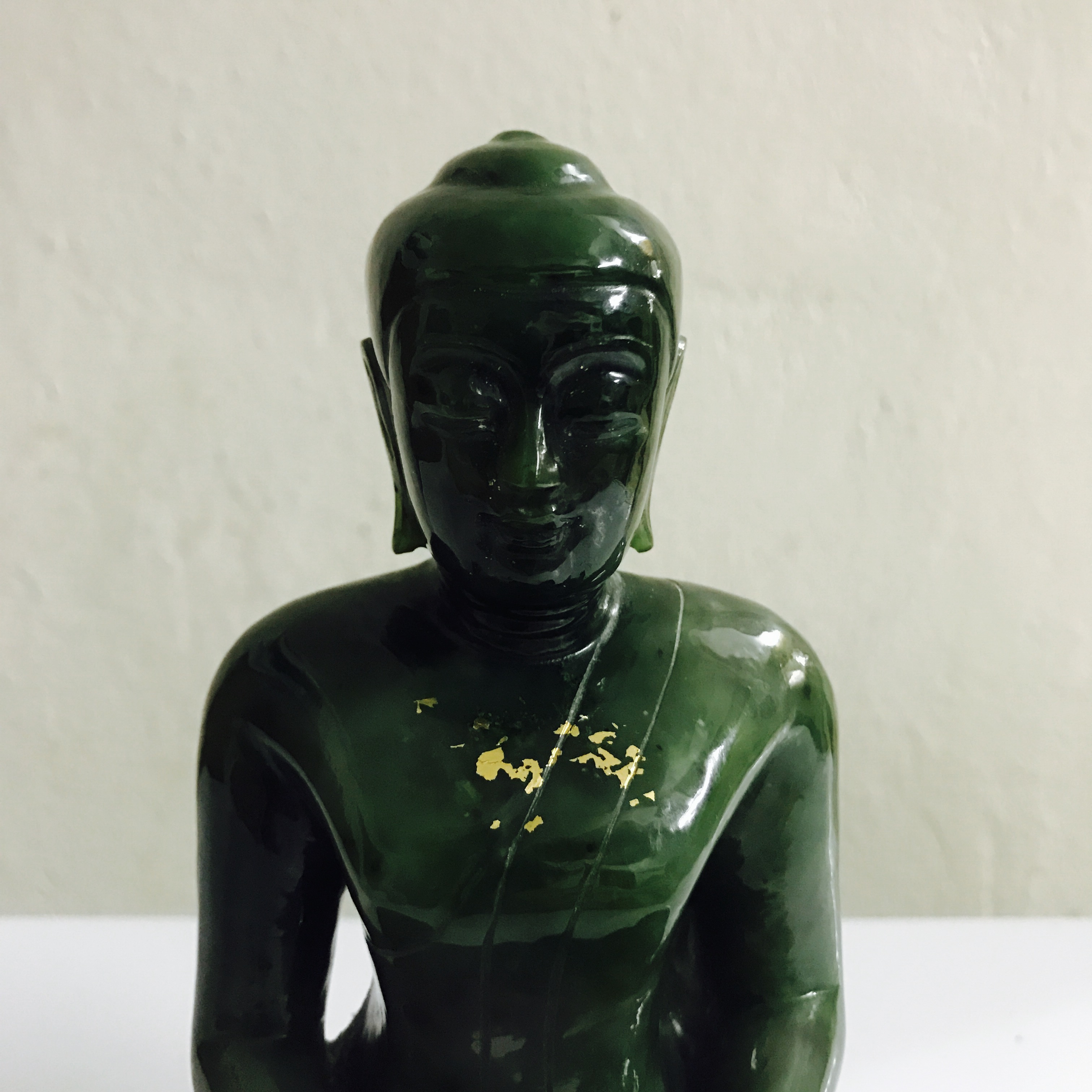 พระแก้วหยกเชียงราย 5 นิ้ว ปี 2534 (ในหลวงเสด็จเจิมพระสุหร่ายในพิธี)