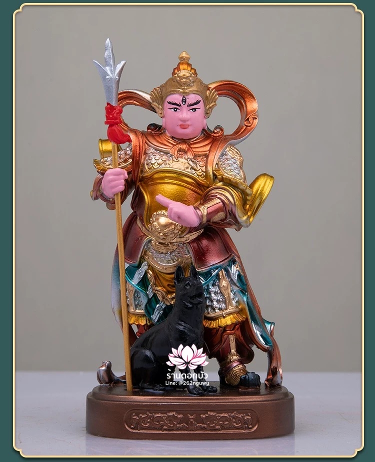องค์พระขนาดเล็ก สำหรับบูชาหรือวางหน้ารถ งานเรซิ่น ขนาด 4 นิ้ว เช่าบูชา Line: @262nguwy