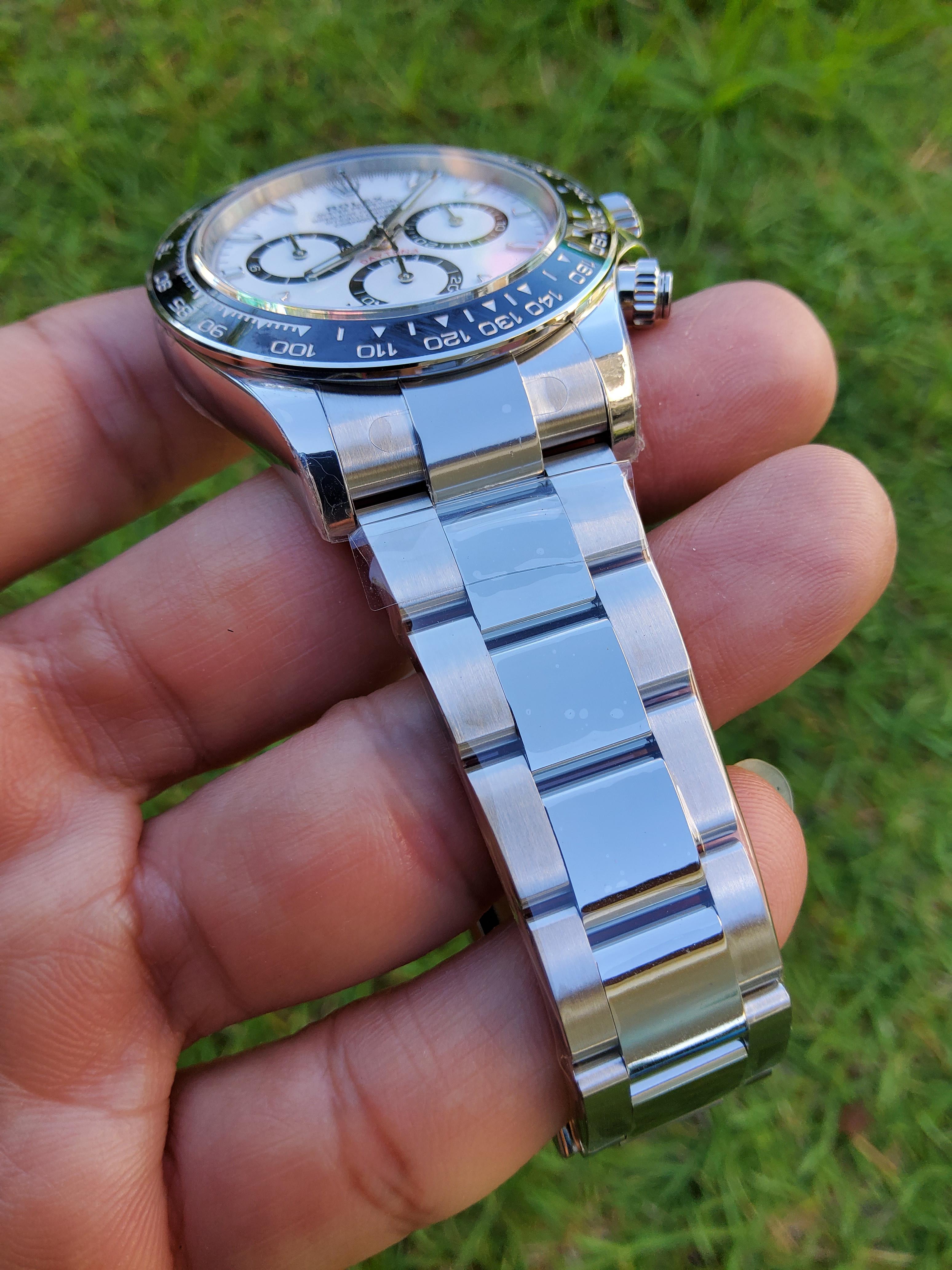 ROLEX DAYTONA CERAMIC 126500 CLONED ROLEX 4131 MOVEMENT