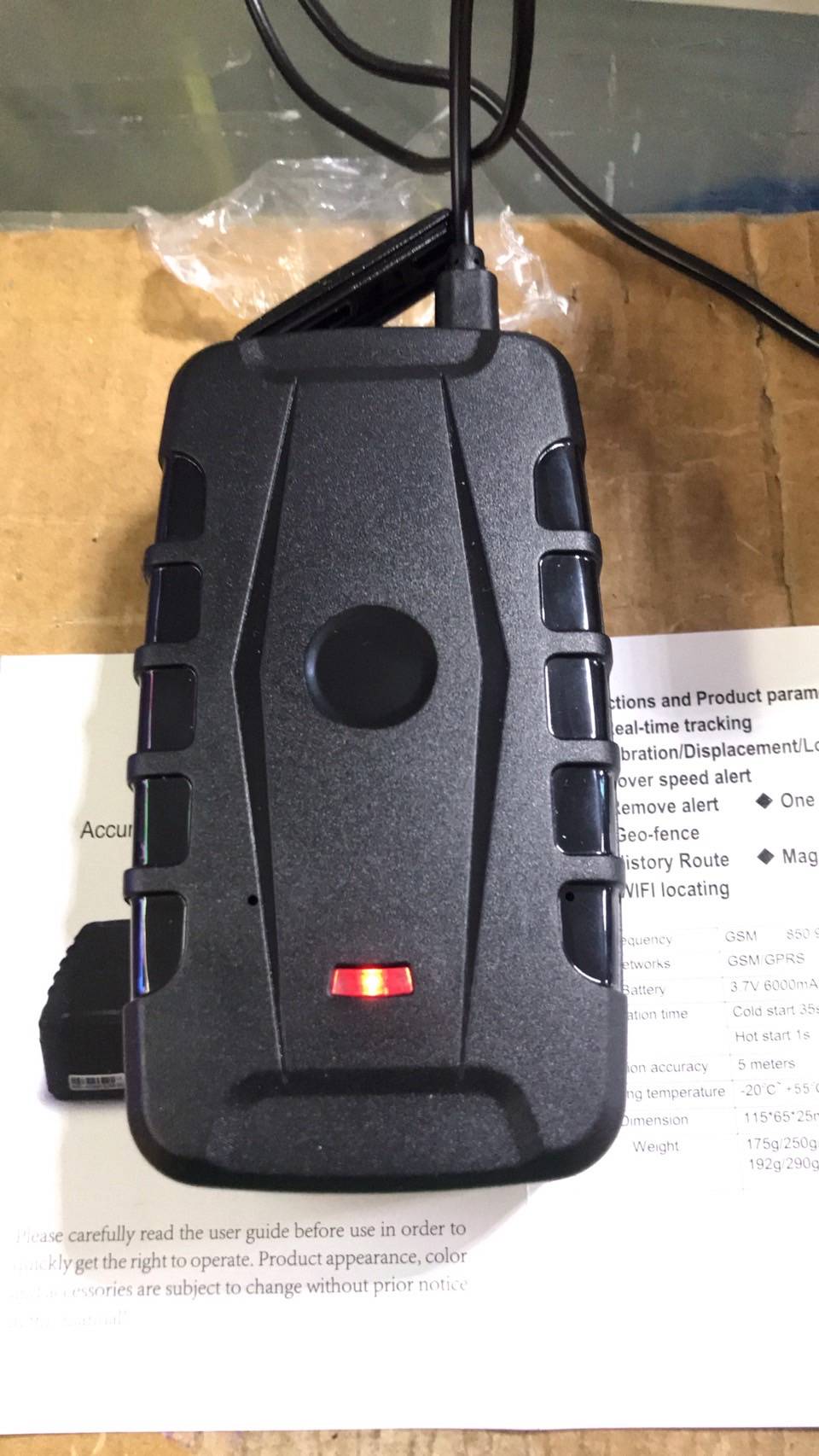 GPS TRACKER ติดตามตัว รุ่น LK 209C ดูออนไลน์ผ่านแอพ LKGPS บนมือถือ แจ้งพิกัดเเบบเรียลไทม์ แบตอึดนานเกิน 30 วัน