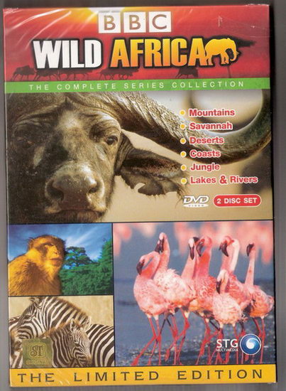 Wild Africa สารคดีชุดระดับโลกจาก BBC - DVD