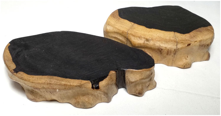 ฐานไม้มะเกลือ(African Ebony)ตัวอย่าง
