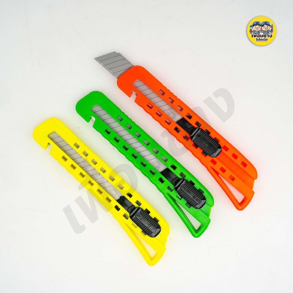 Pumpkin 13211 มีดคัตเตอร์ใหญ่สปริง S-101XT ใบ SK-4 คัตเตอร์ มีดคัตเตอร์ ฟักทอง มีด ใบมีดคัตเตอร์ ใบคัตเตอร์ R-105L ใบมีด