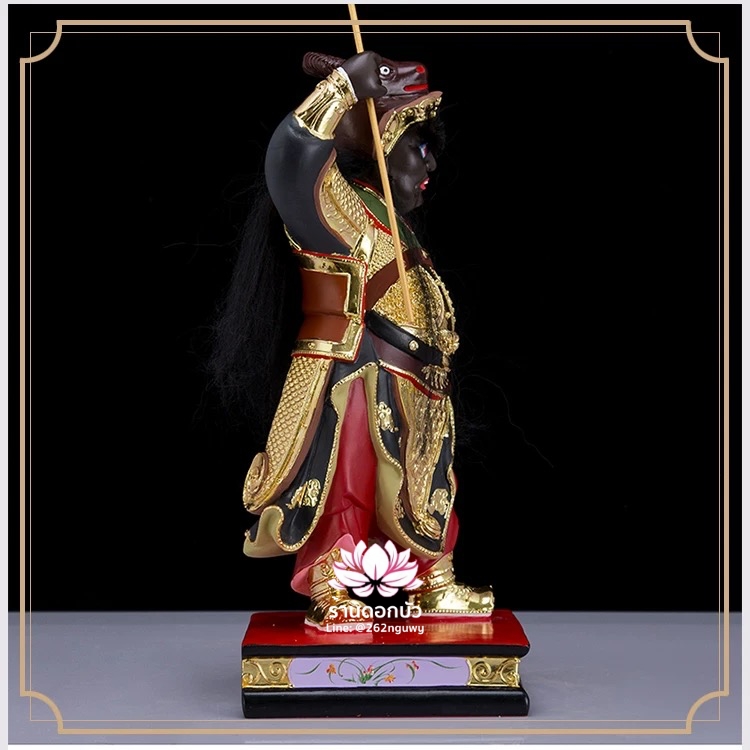 ยมบาลหัววัวหัวม้า ยมทูตหัววัวหน้าม้า งานเรซิ่นคุณภาพสูง ขนาด 6/8/12/16 นิ้ว