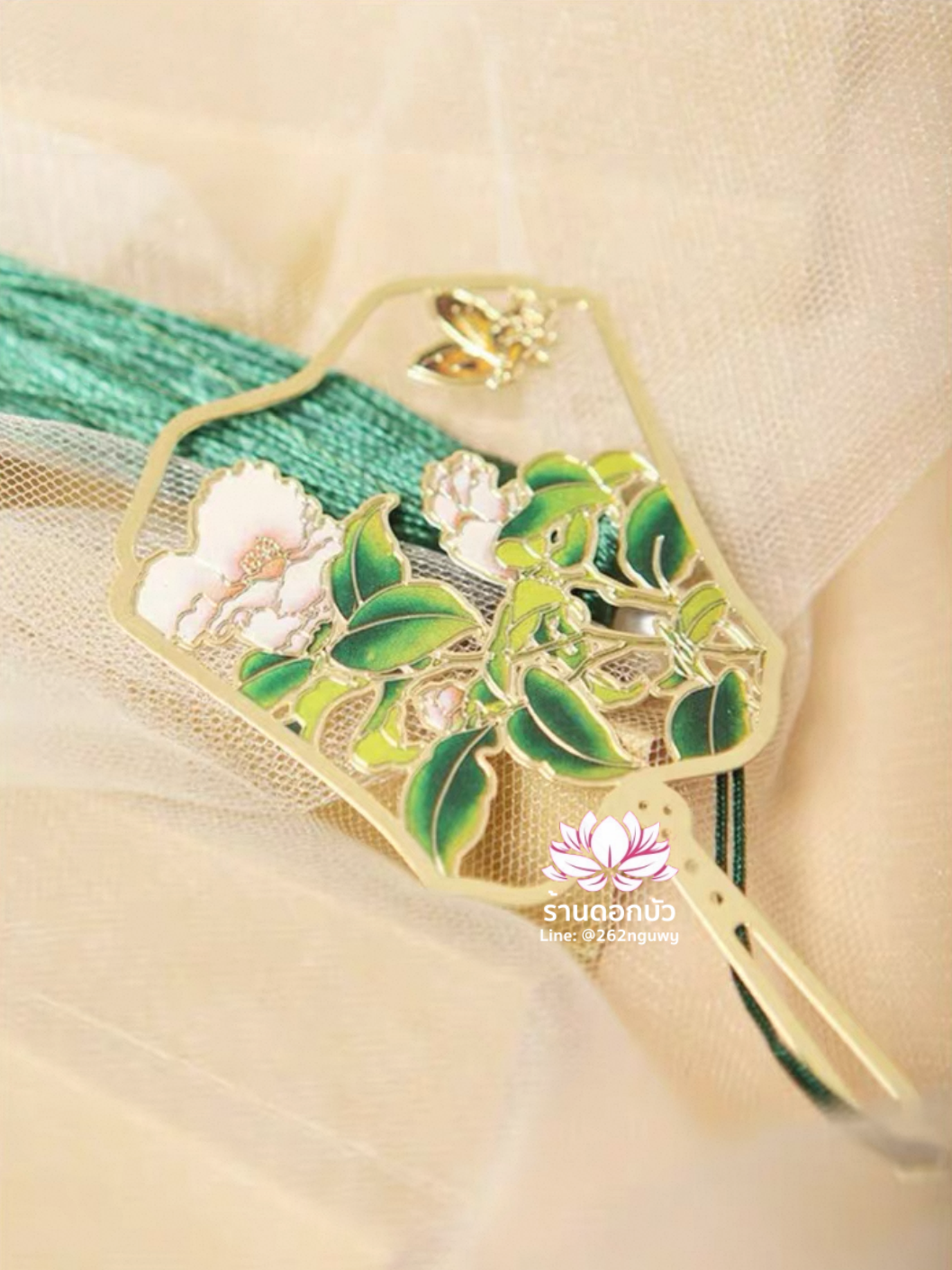 พัดเทพธิดา พัดเทวนารี พัดเจ้าแม่ พัดสำหรับองค์พระกิมซิ้น