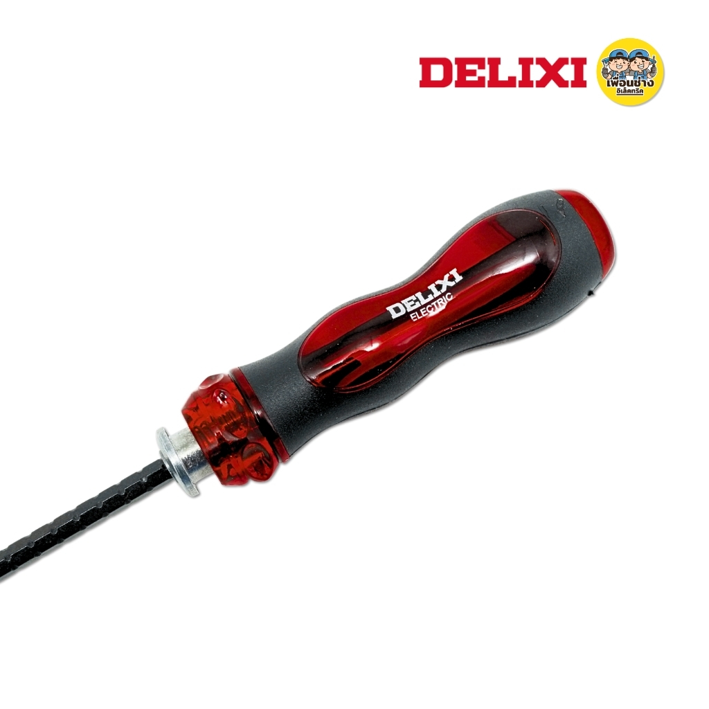 DELIXI ไขควงแบบยืดหดได้ มีให้เลือก 2 ขนาด เครื่องมือช่าง ไขควงสำหรับช่างไฟฟ้าพิเศษ