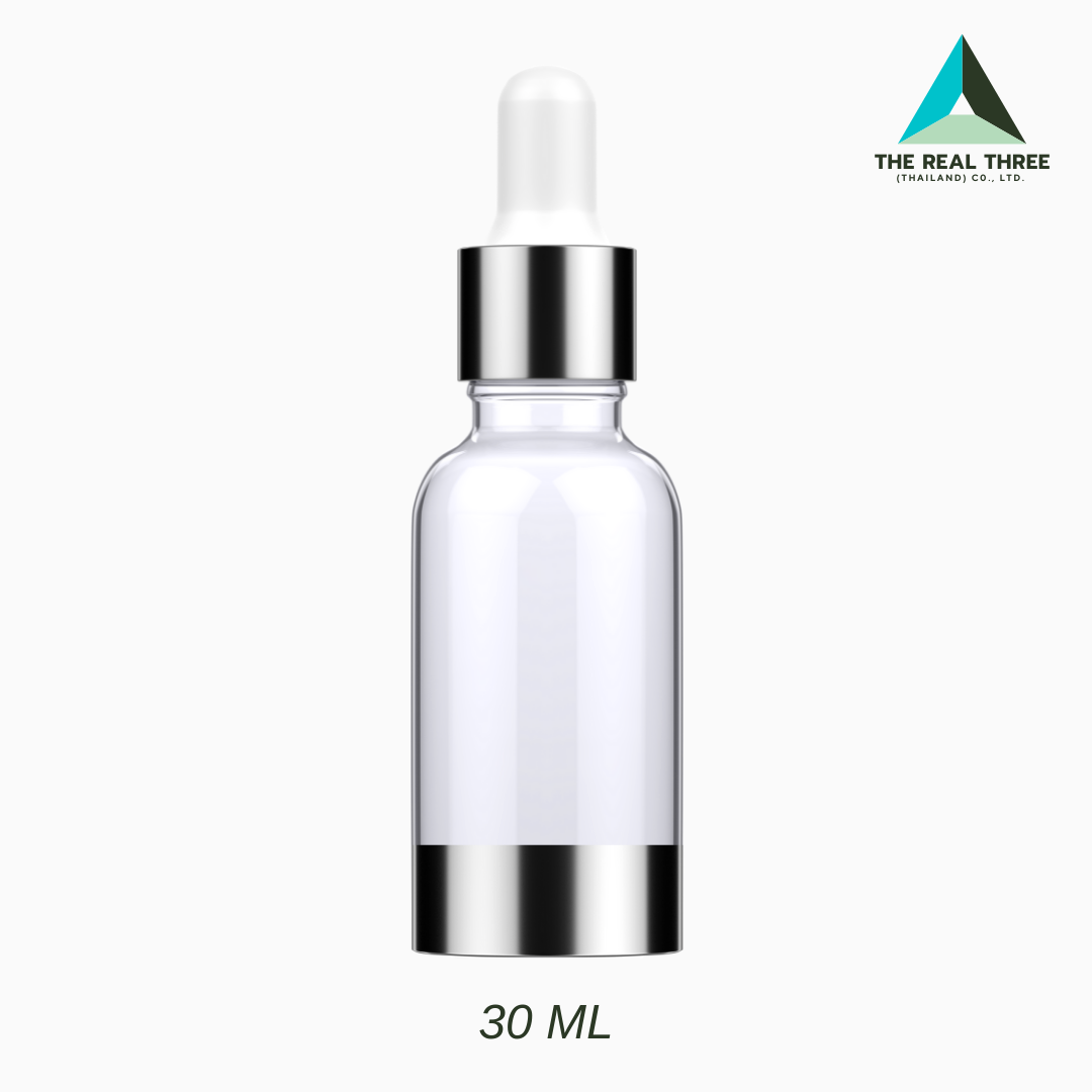 ขวดเซรั่มสีใส ขนาด 30 ML