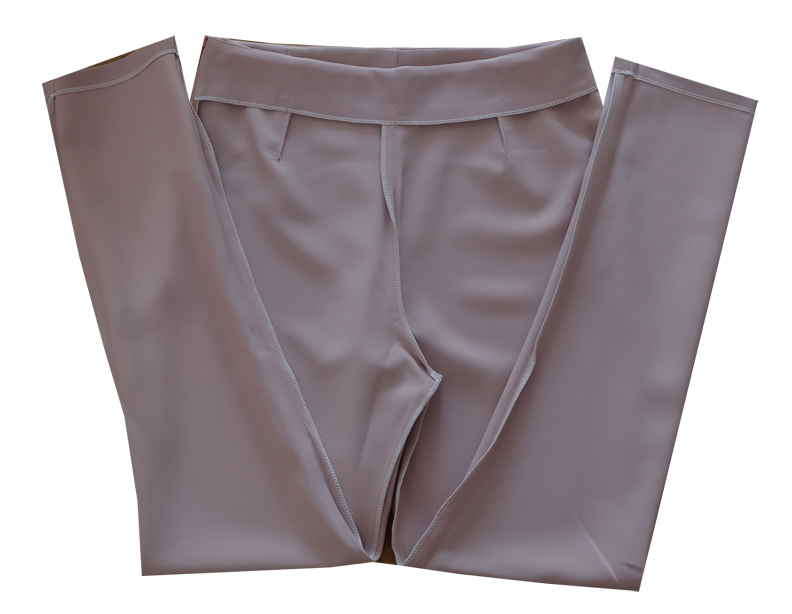 กางเกงขาเดฟเอวสูง ผ้าฮานาโกะ สีน้ำตาล Size S M L XL สำเนา