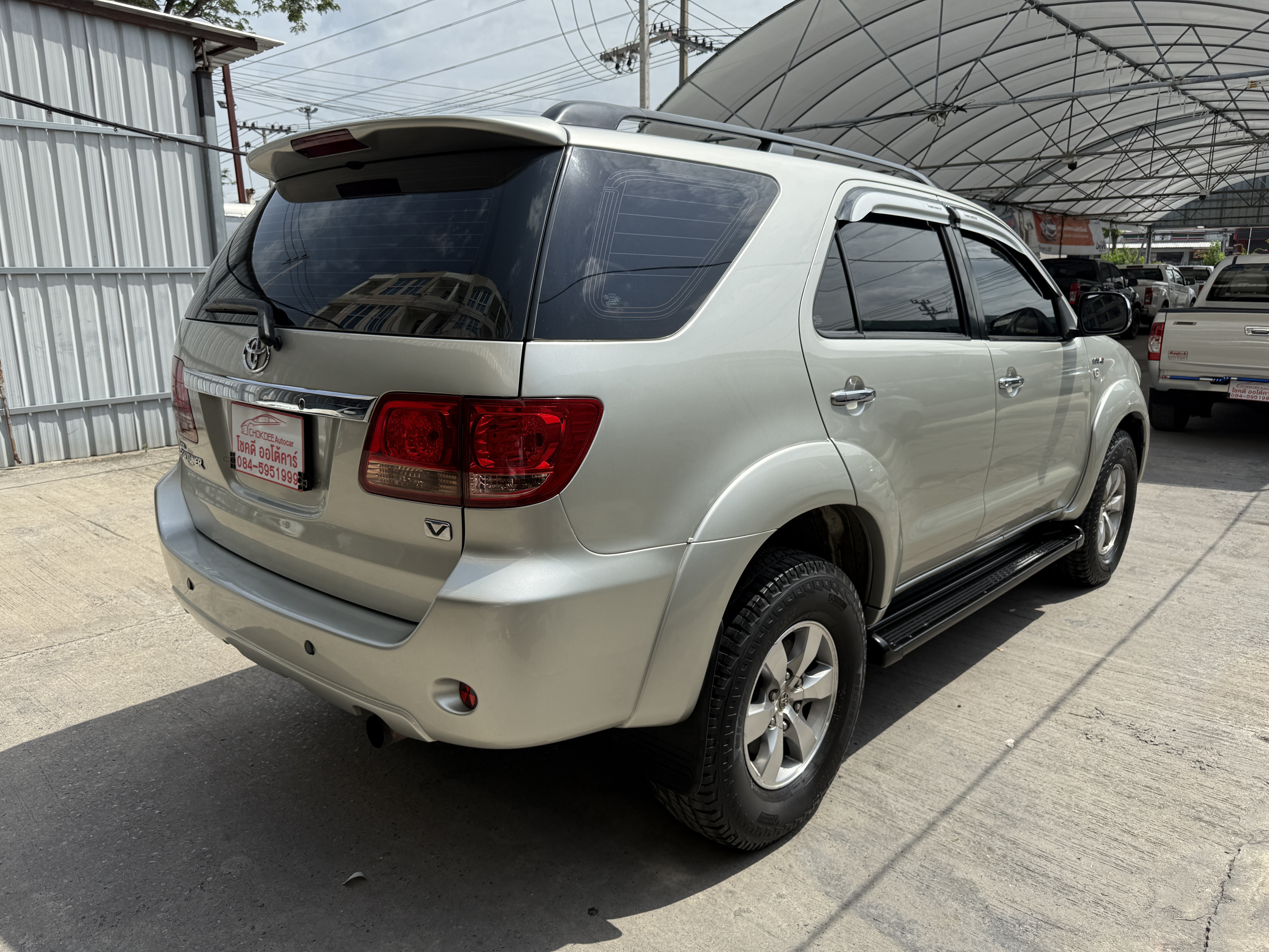 Toyota Fortuner 3.0 V 4WD At 2007 เงิน