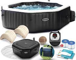 (6 ที่นั่ง) Intex 28462 อ่างน้ำวนสปา PureSpa Jet Massage ระบบเกลือบำบัด