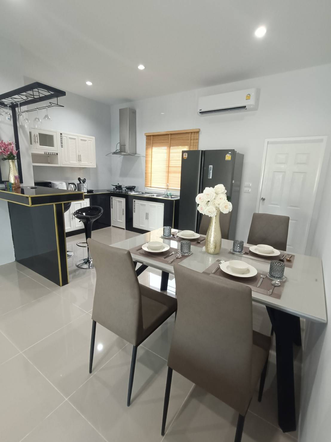 For Rent : Chalong, 2-Story Town House @Soi Palai, 3 bedrooms 2 bathrooms