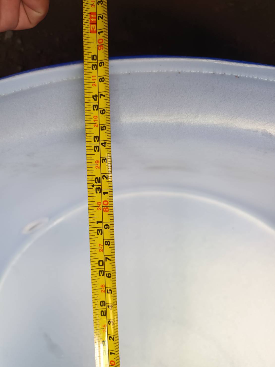 ถังกลมปากกว้าง 100 ลิตร ทรงเตี้ย