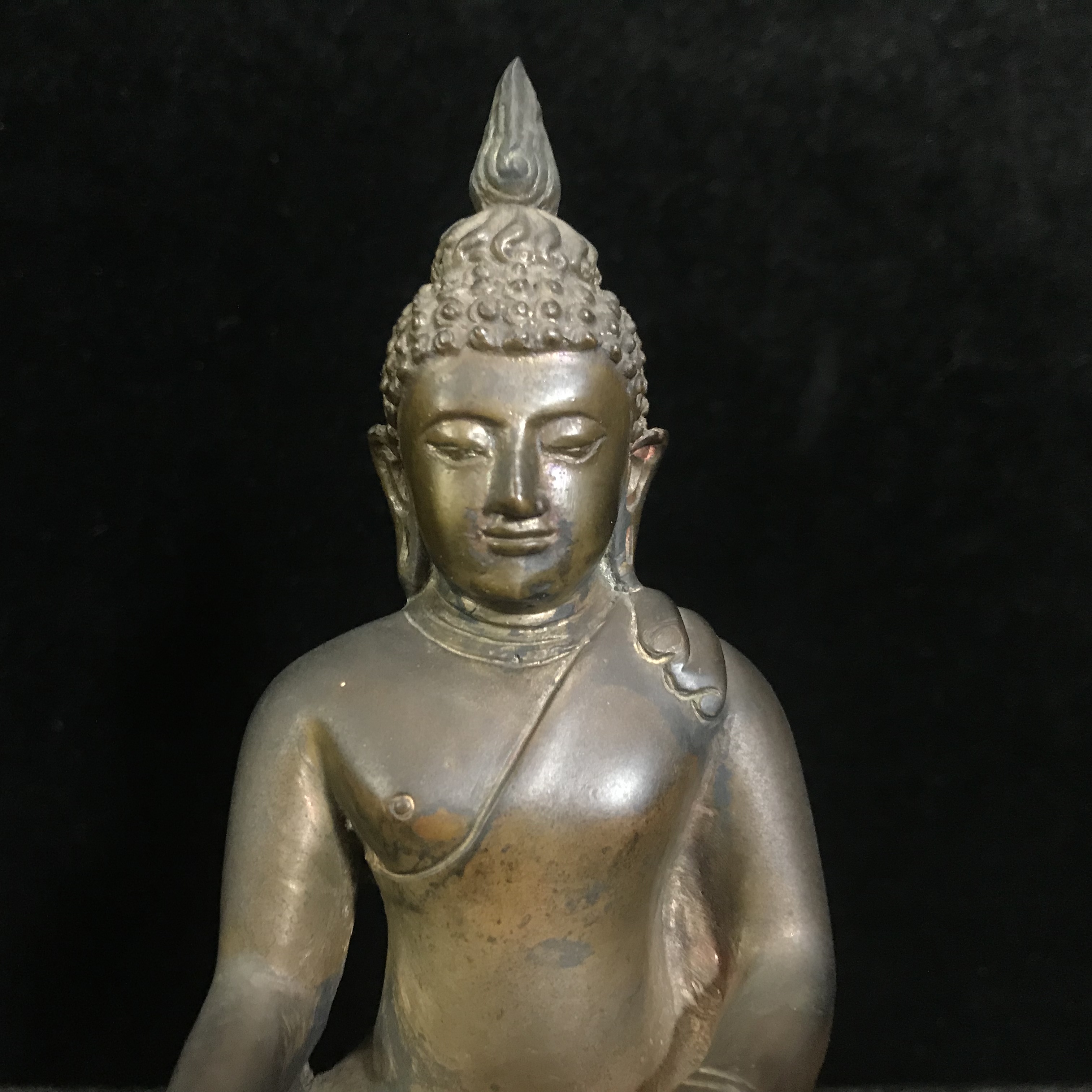 พระไพรีพินาศ วัดบวรนิเวศวิหาร ปี 2544 เนื้อสัมฤทธิ์ หน้าตัก 3นิ้ว (นิยมหายาก)(1ใน2989องค์)