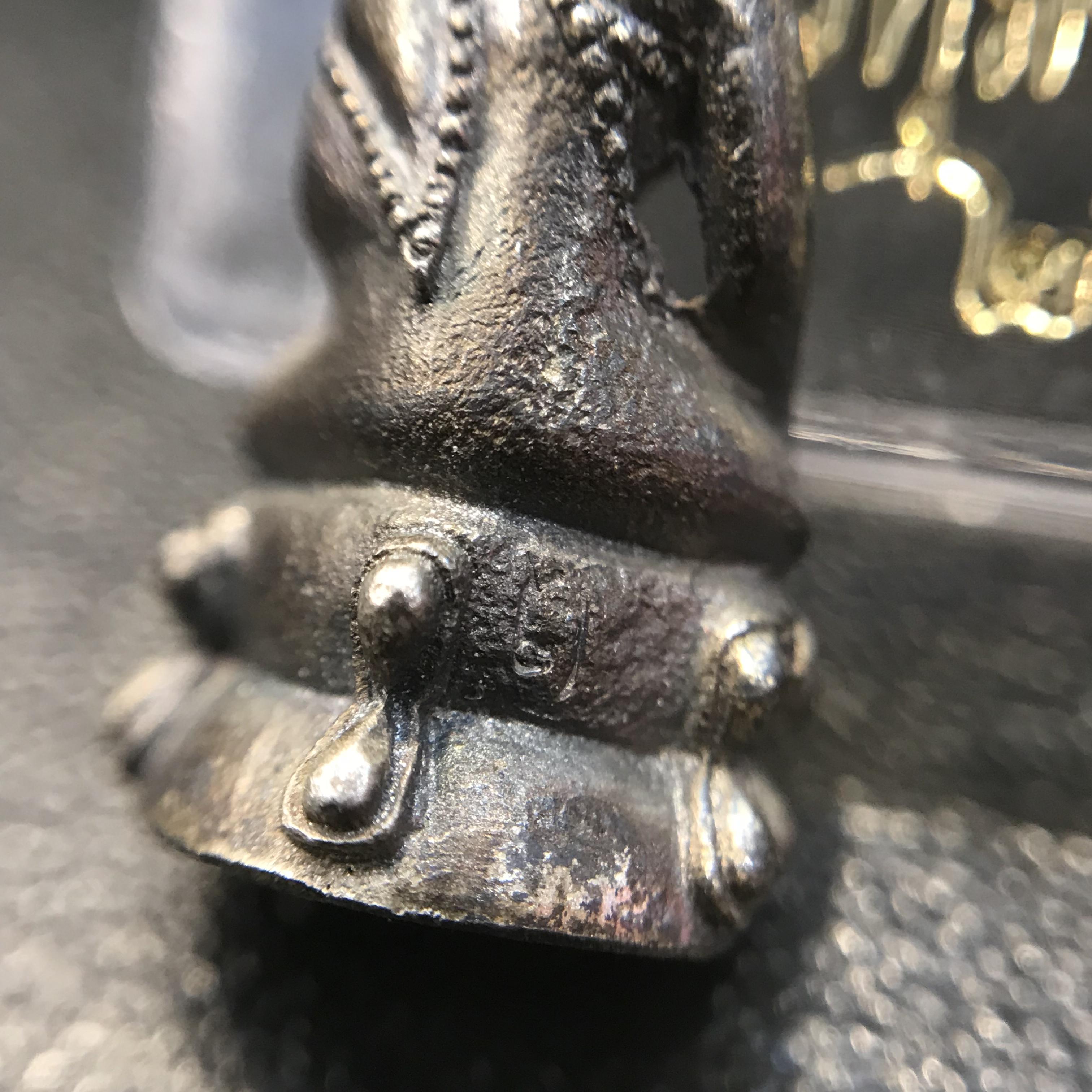 พระชัยวัฒน์นวปทุม ภปร. วัดปทุมวนาราม ปี2535 เนื้อเงิน+เนื้อนวโลหะ(ในหลวงรัชกาลที่9เสด็จเททอง)(สภาพสวยเดิมครบสมบูรณ์)