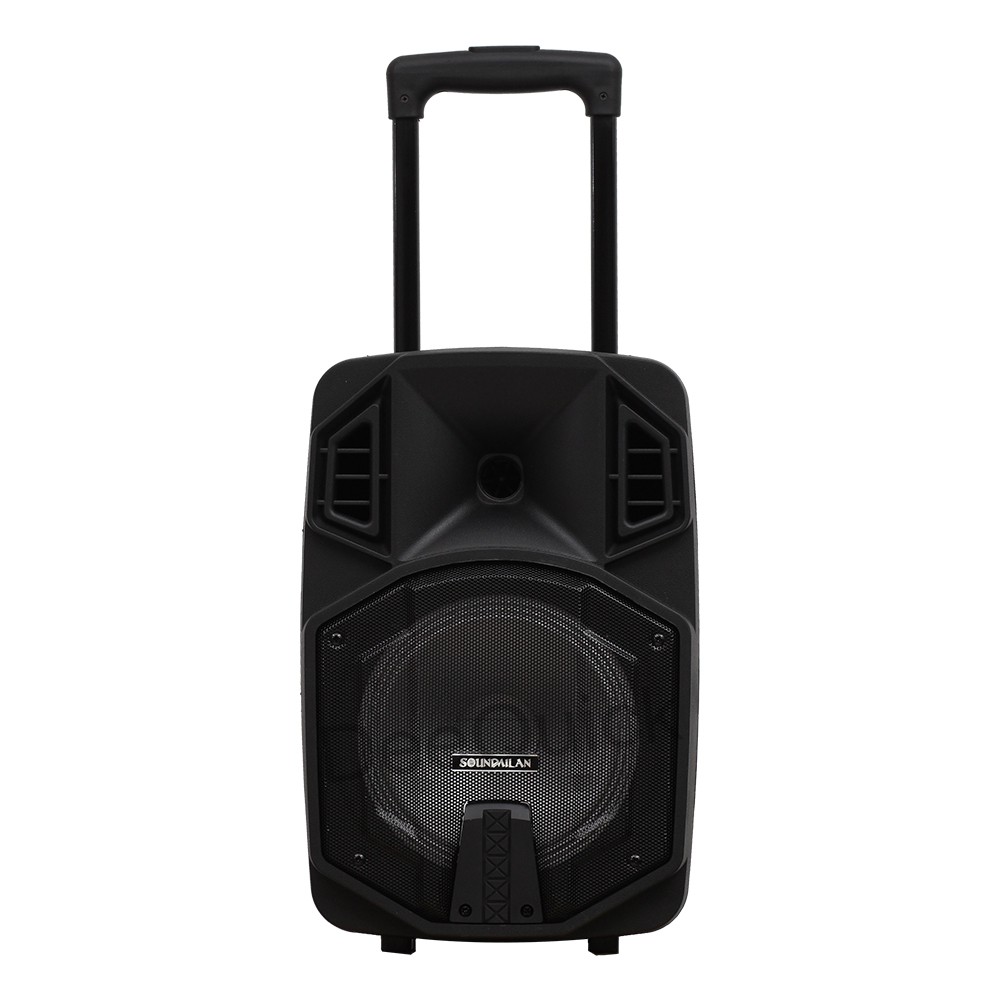 ตู้ลำโพง ลำโพงบลูทูธ 8นิ้ว ไฟกระพริบ ไมค์ลอย Soundmilan รุ่น ML-Q10 T8