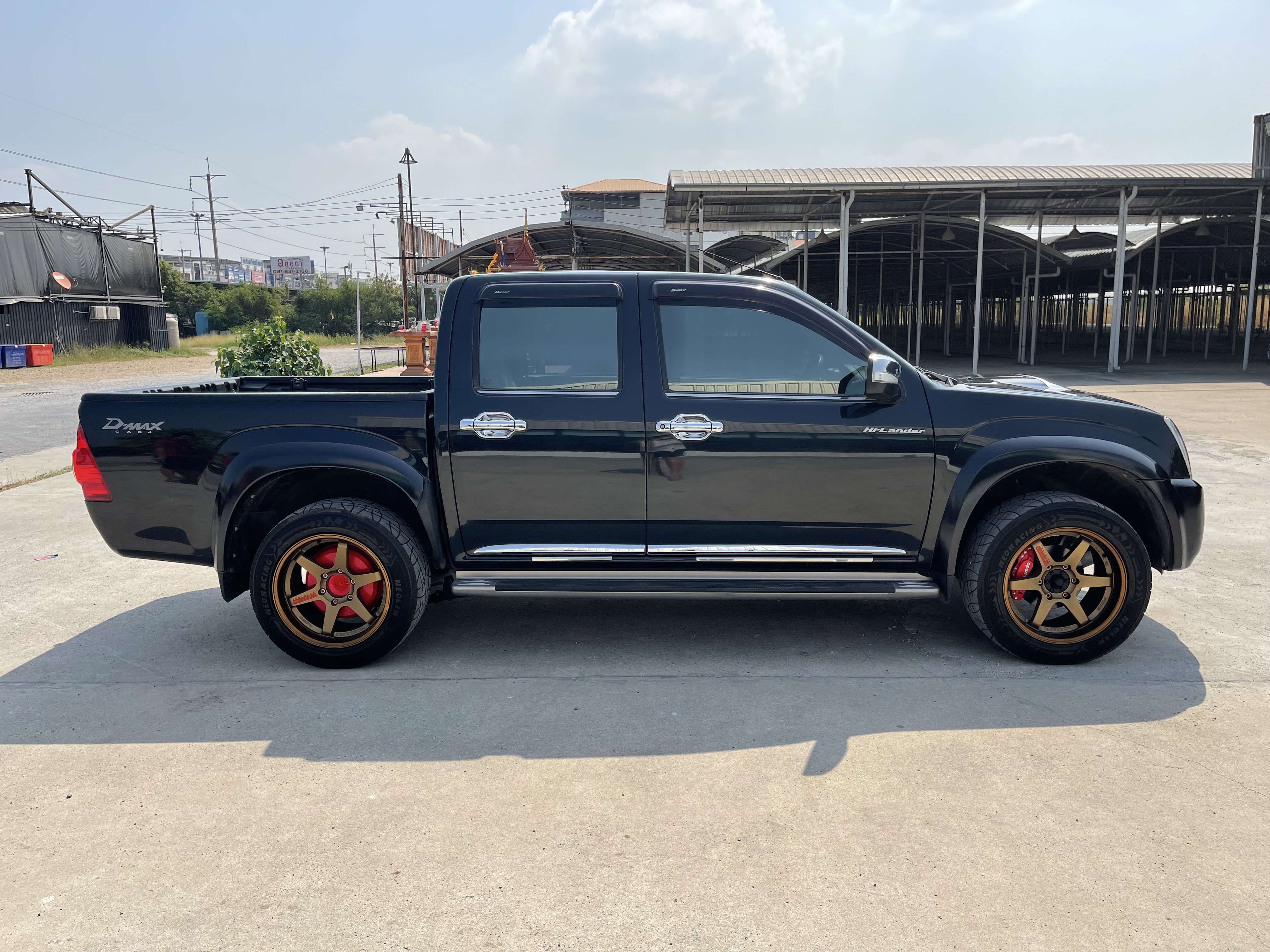 Isuzu Dmax 4ประตู Hilander 3.0 Vgs Navi 2011 ดำ