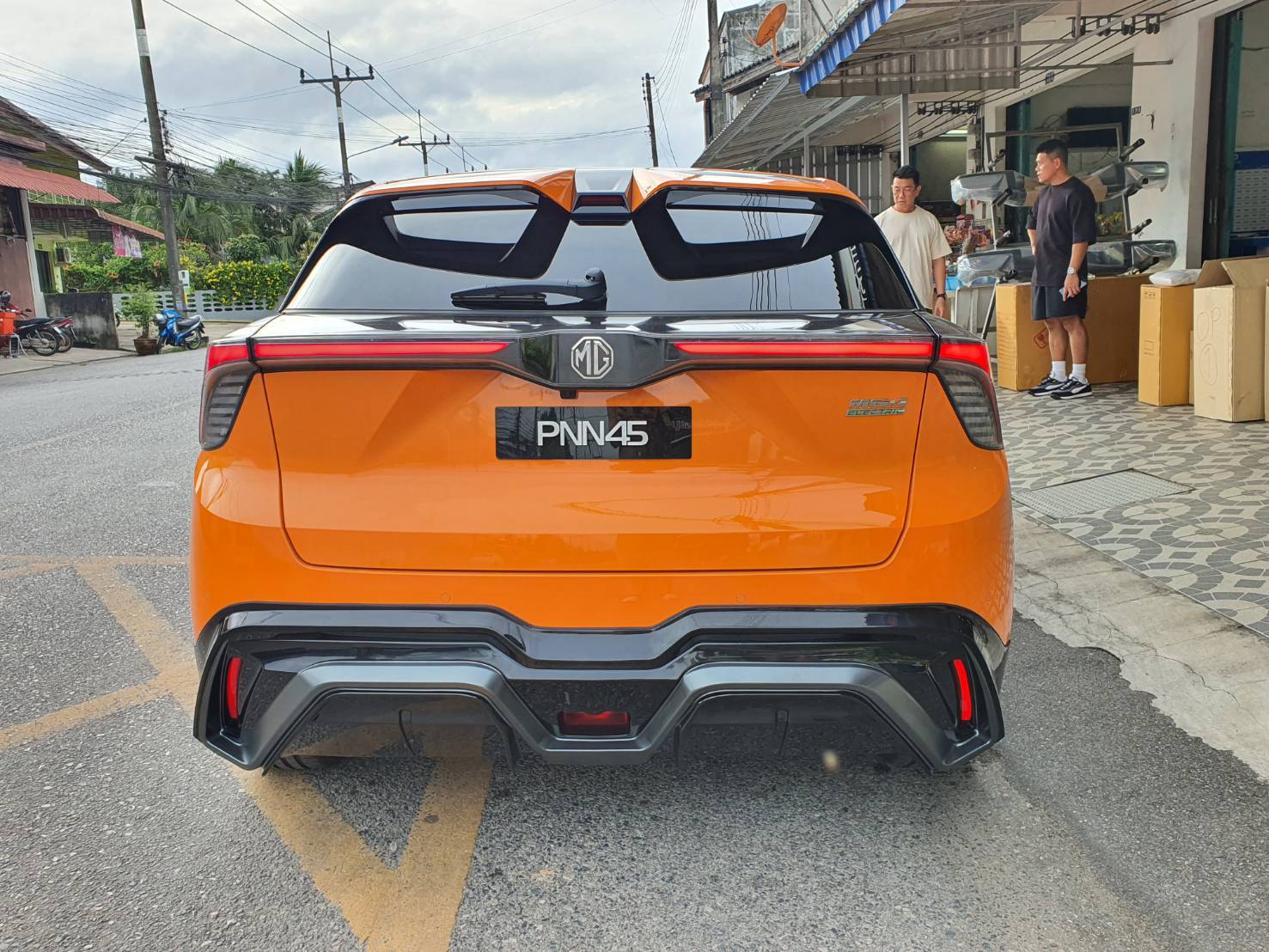 MG 4 2023 bodykits by Amotriz car bodykits