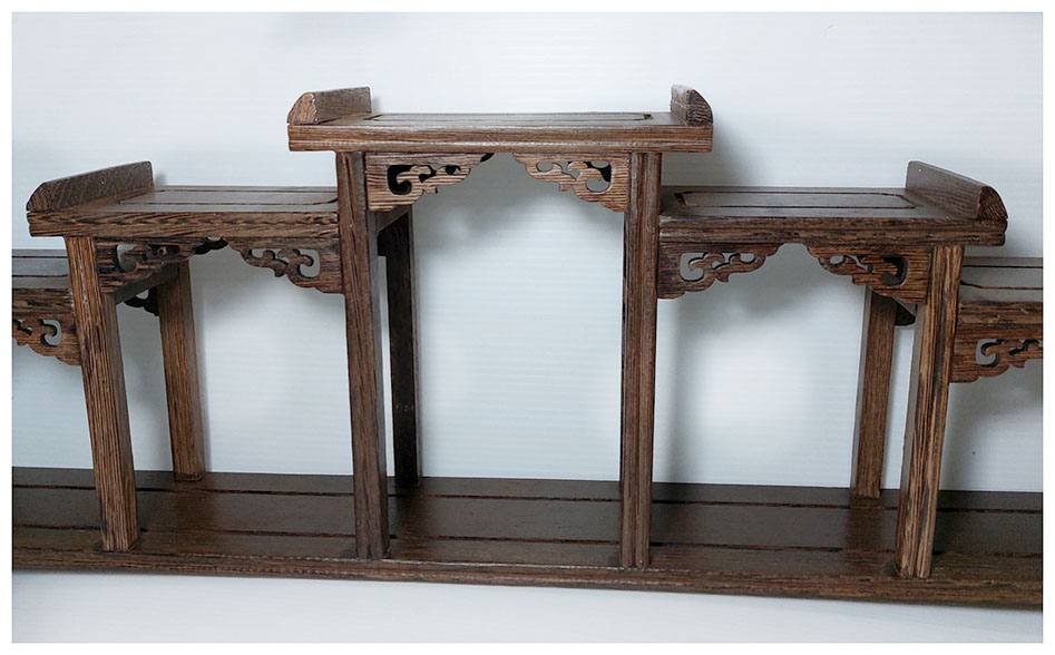 ชั้นวางของตั้งโชว์สไตล์จีน ขนาดเล็ก