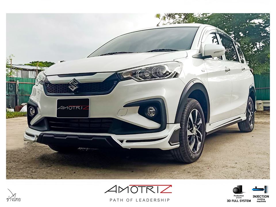Suzuki Ertiga 2019 V.1 with custom grille bodykits by Amotriz