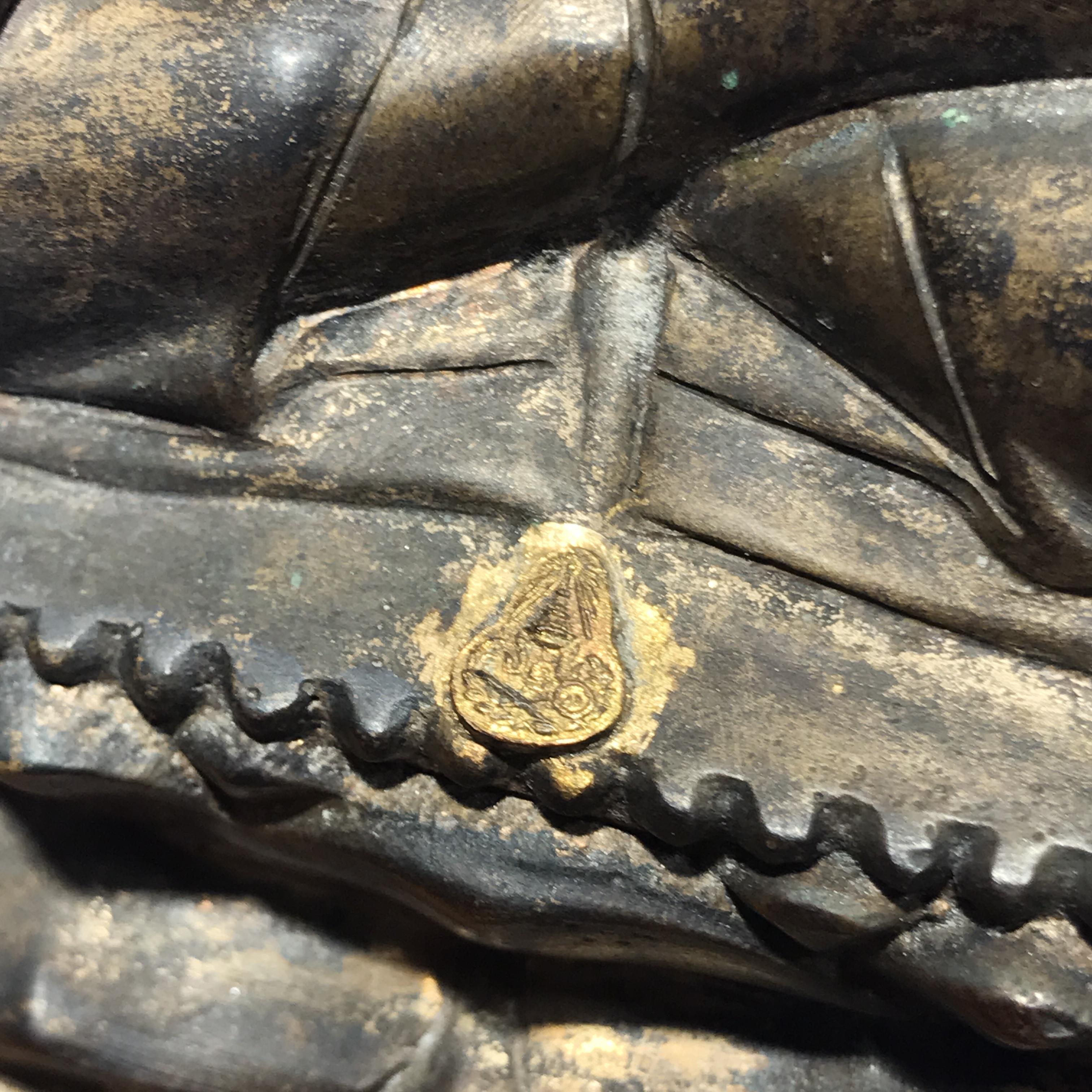 พระไพรีพินาศ เนื้อสัมฤทธิ์ วัดบวรฯ ปี พ.ศ. 2544 หน้าตัก3นิ้ว