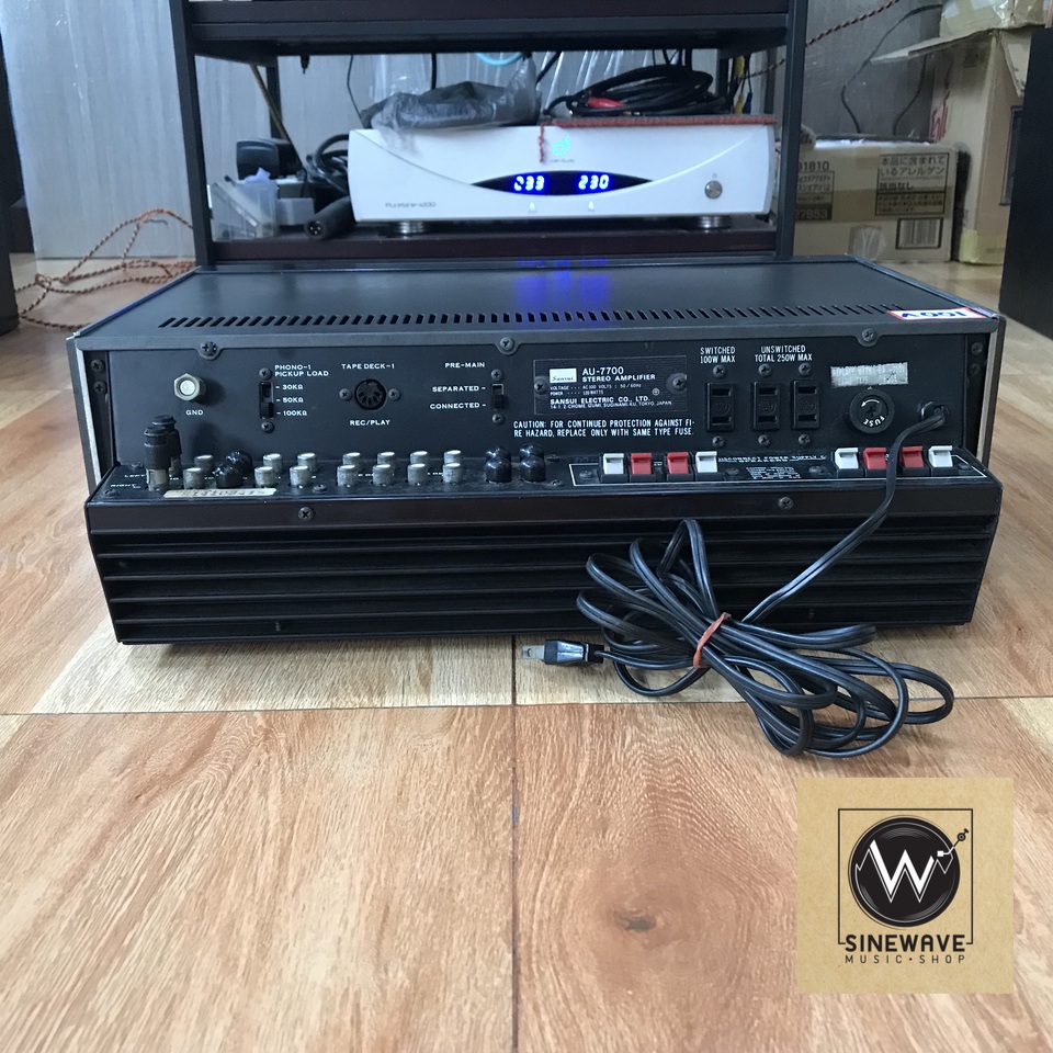 Integrated Amp ยี่ห้อ Sansui รุ่น AU-7700 (Made in Japan)