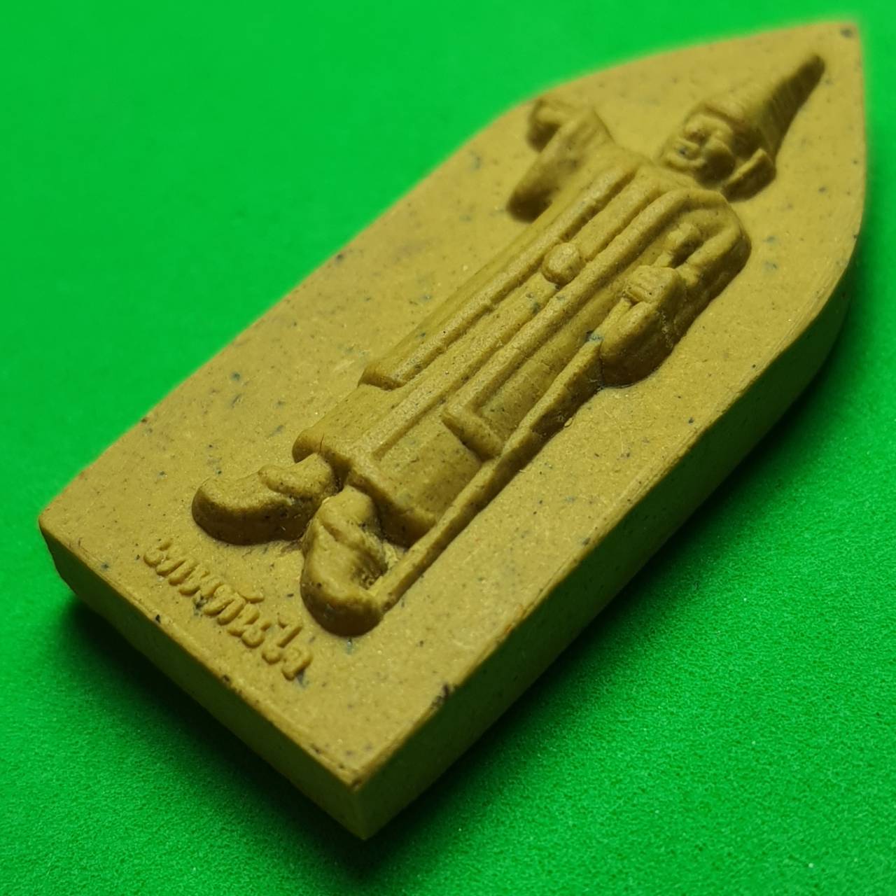 พระเครื่อง เทพทันใจ รุ่น เปรี้ยงสมปรารถนา สีเหลือง เทพทันใจพม่า เทพทันใจ พระแท้ พระเทพทันใจ จี้เทพทันใจ