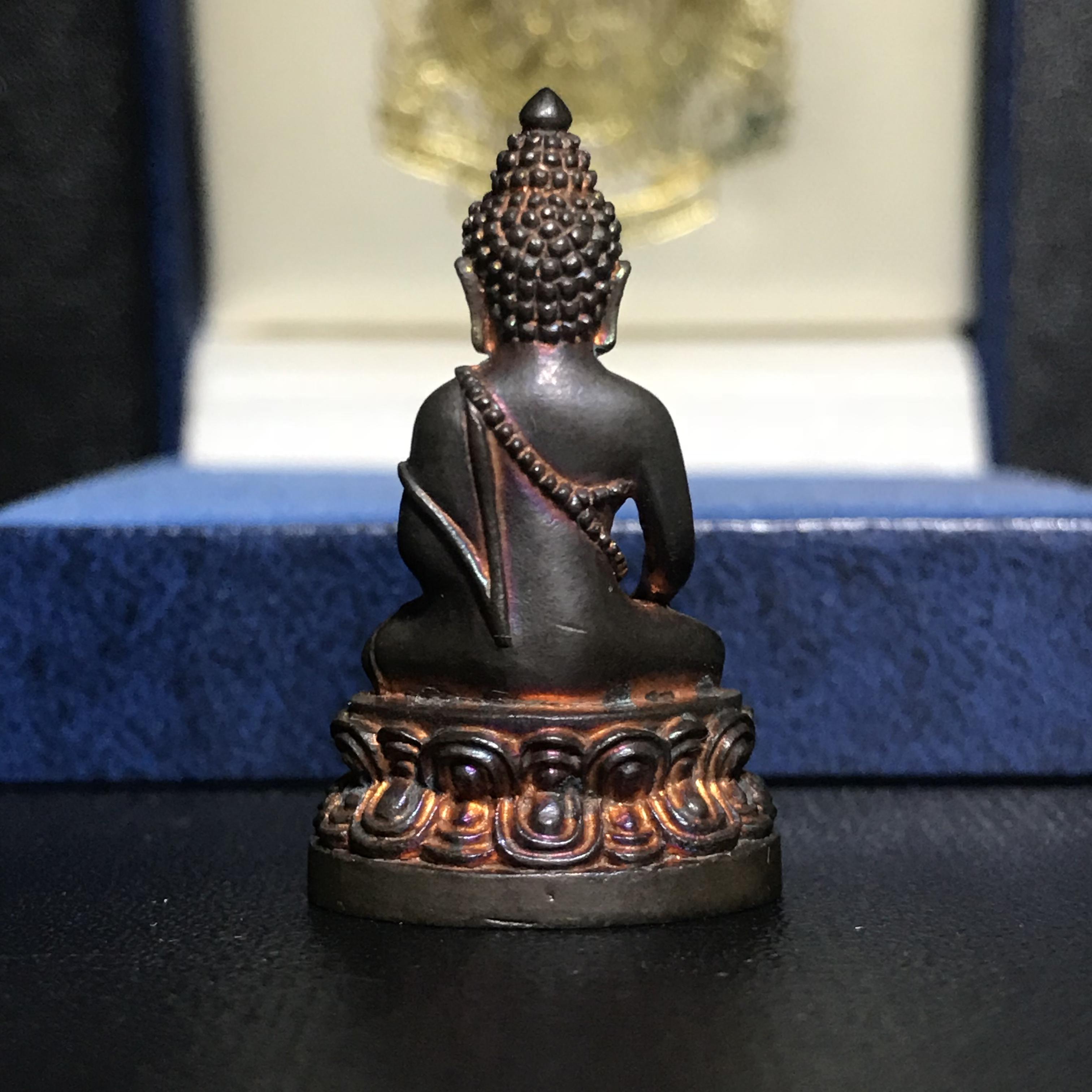 พระกริ่งครบ 7 รอบ สมเด็จพระญาณสังวร วัดบวรนิเวศวิหาร ปี2540 เนื้อโลหะผสม(นวโลหะ)(บรรจุเส้นพระเกศาสมเด็จพระญาณสังวร)