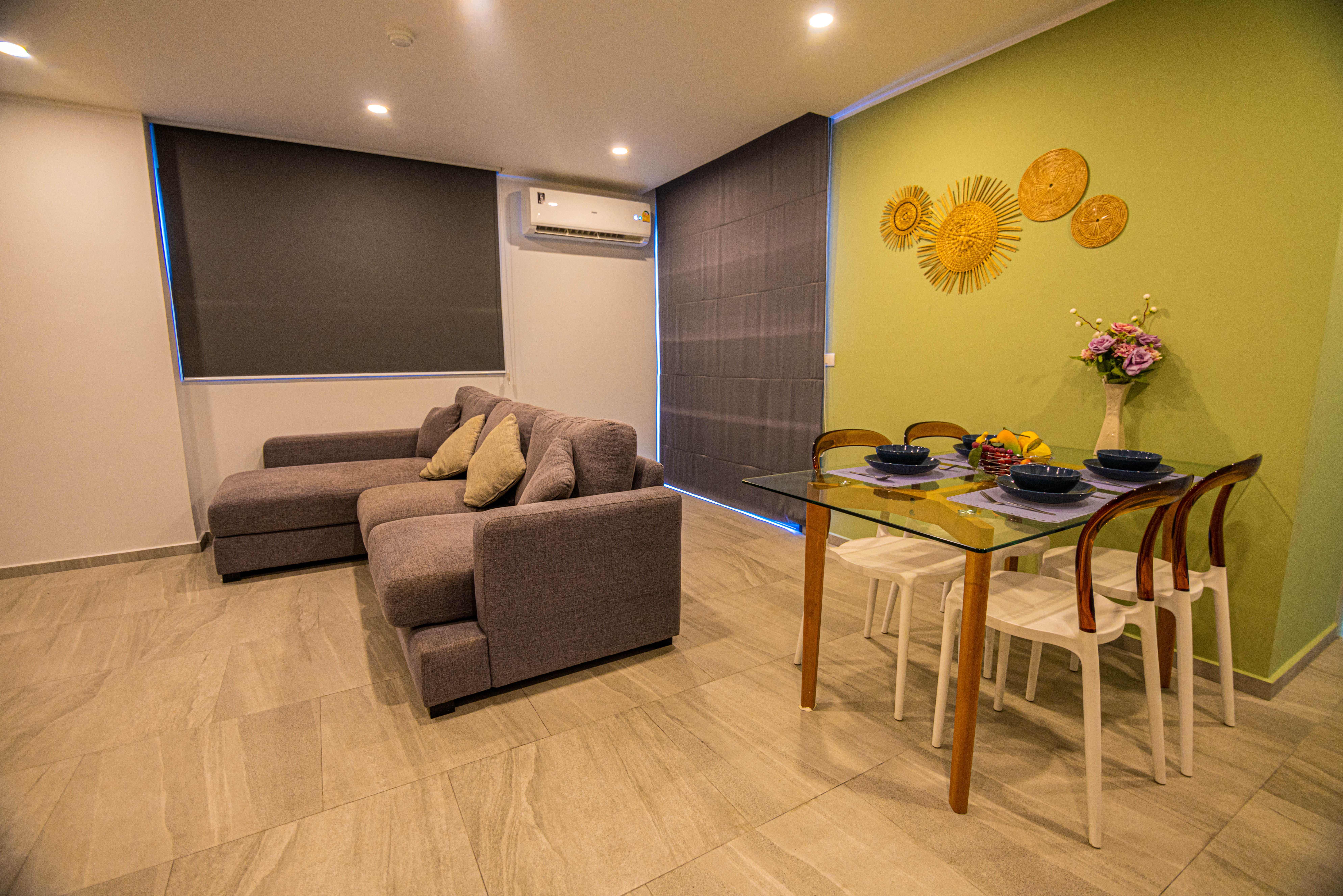 For Rent : Condo in Chalong area Tower III, 2 Bedroom 2 Bathroom, 5th flr.