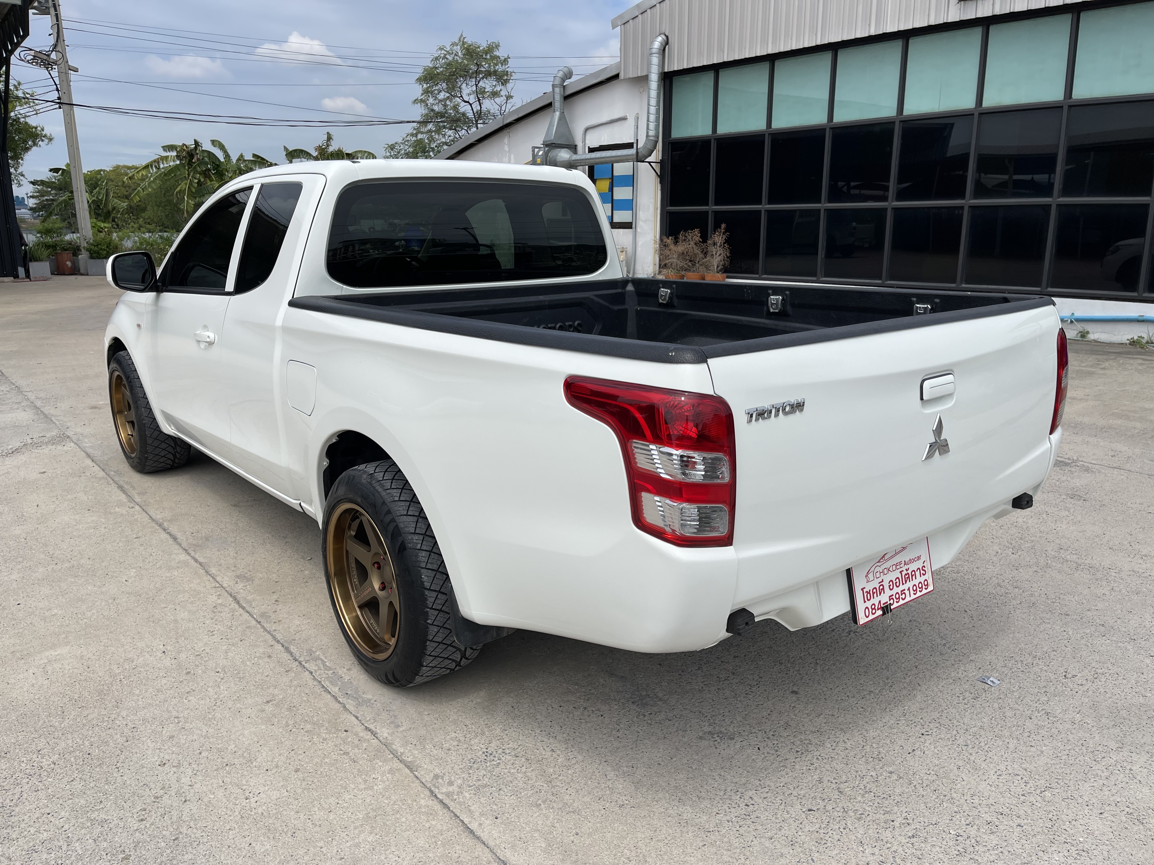 Mitsubishi Triton All New Cab 2.5 GL 2019 ขาว