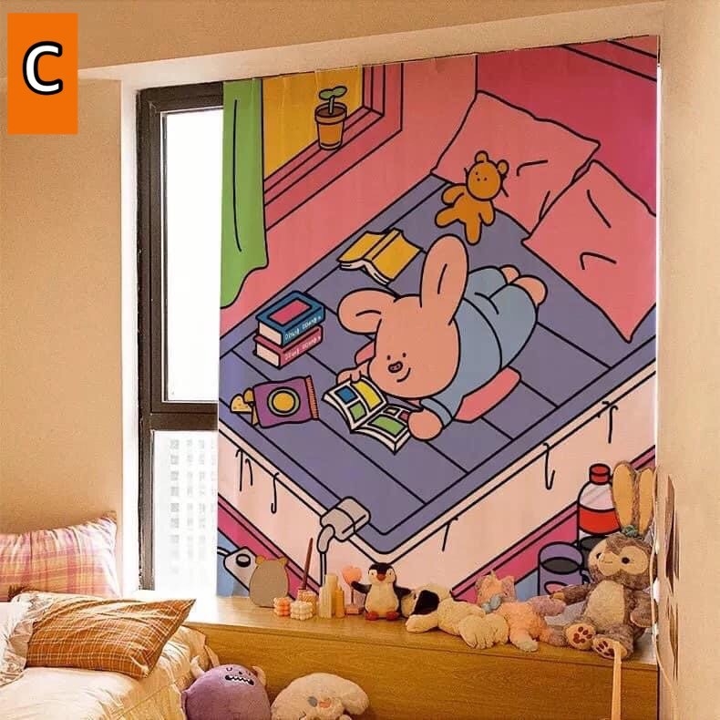 ผ้าม่านลายการ์ตูน