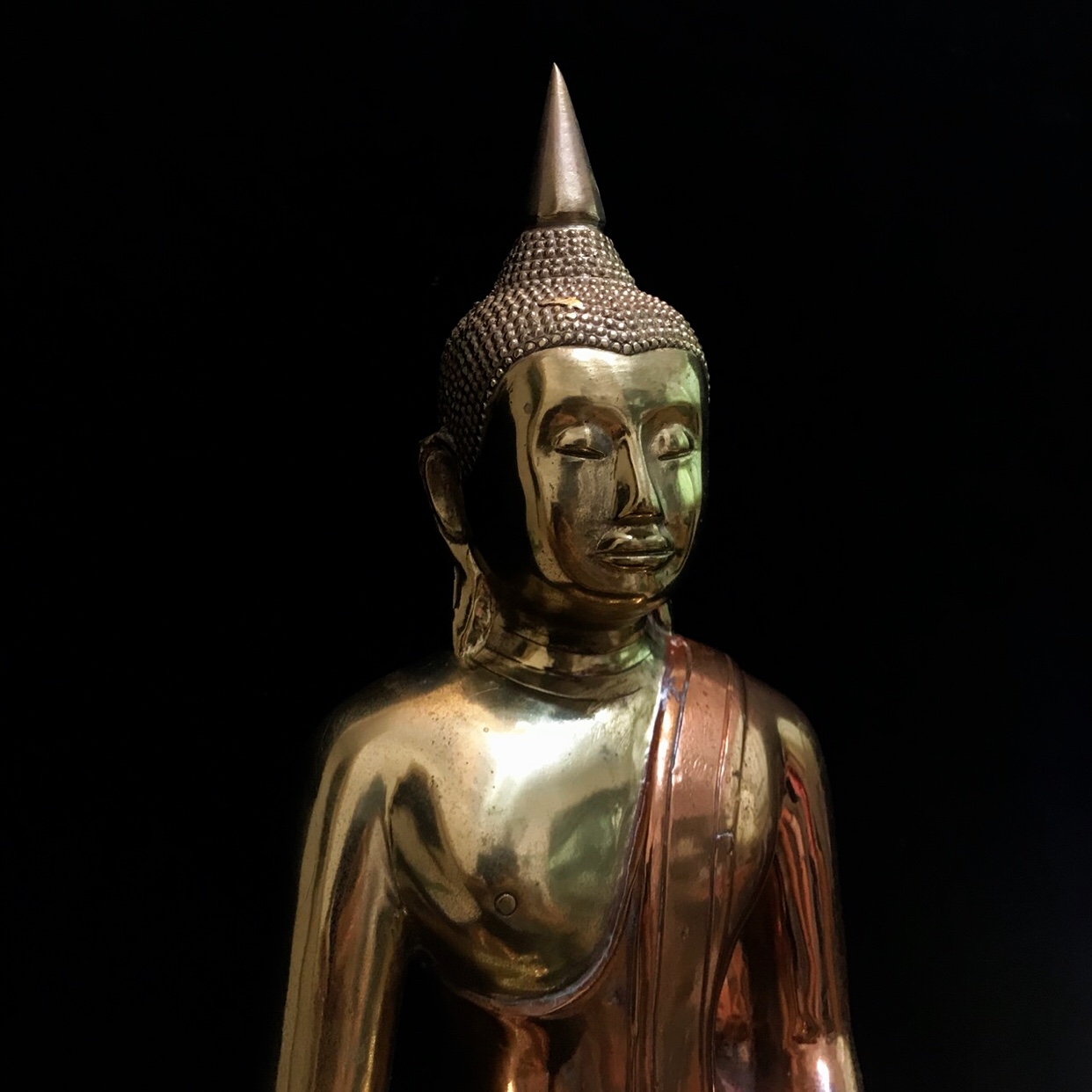 พระบูชาพระพุทธโสธร ภปร. รุ่นย้อนยุค ปี2539 หน้าตัก9นิ้ว สามกษัตริย์