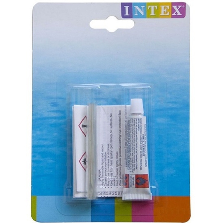 +จัดชุด+ สระน้ำสำเร็จรูป สระน้ำขนาดใหญ่ Intex Rectangular สระน้ำสี่เหลี่ยมขนาด 15 ฟุต สีน้ำเงิน +เครื่องกรองระบบไส้กรอง+ชุดทำความสะอาด+กระปุก+คลอลีน+.. รุ่น 28273