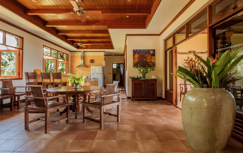 For Rent : Layan Beach Luxury Thai-Style Villa, 7 bedrooms 8 bathrooms