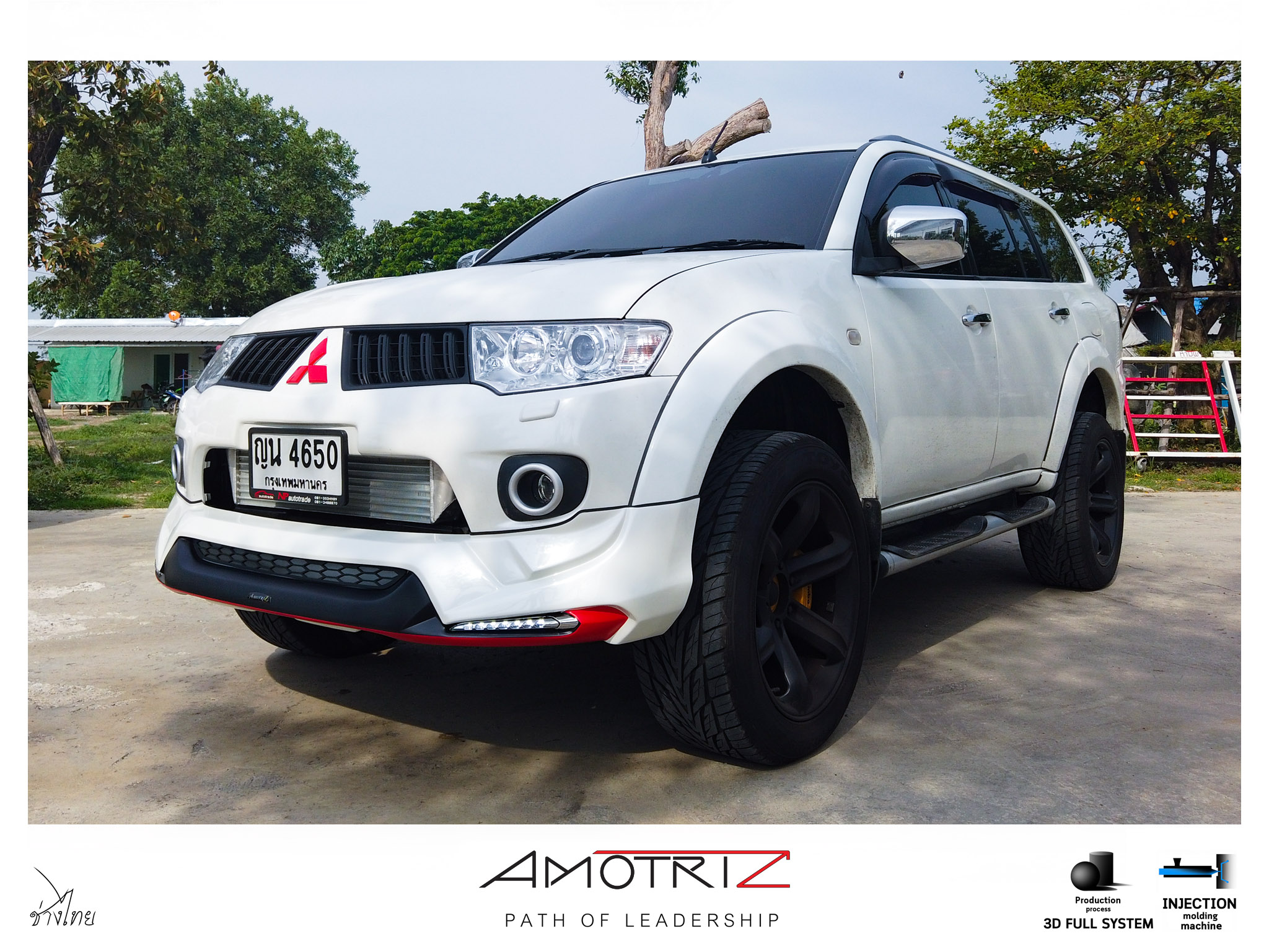 Mitsubishi Pajero 2008-2013 body kits by Amotriz