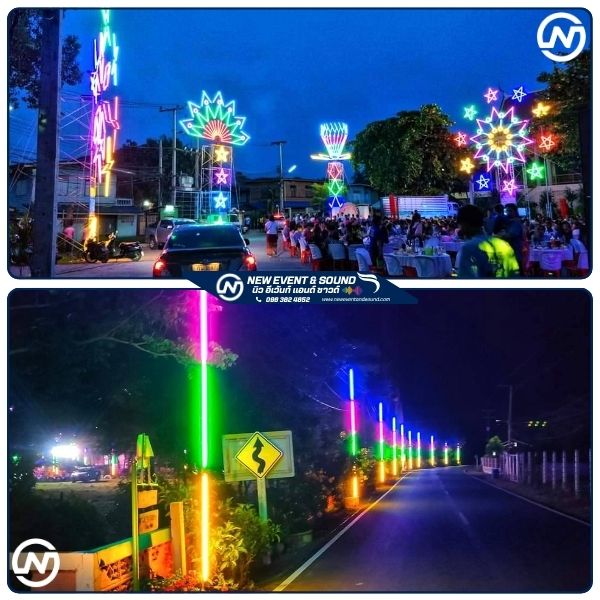บริการจัดไฟประดับ