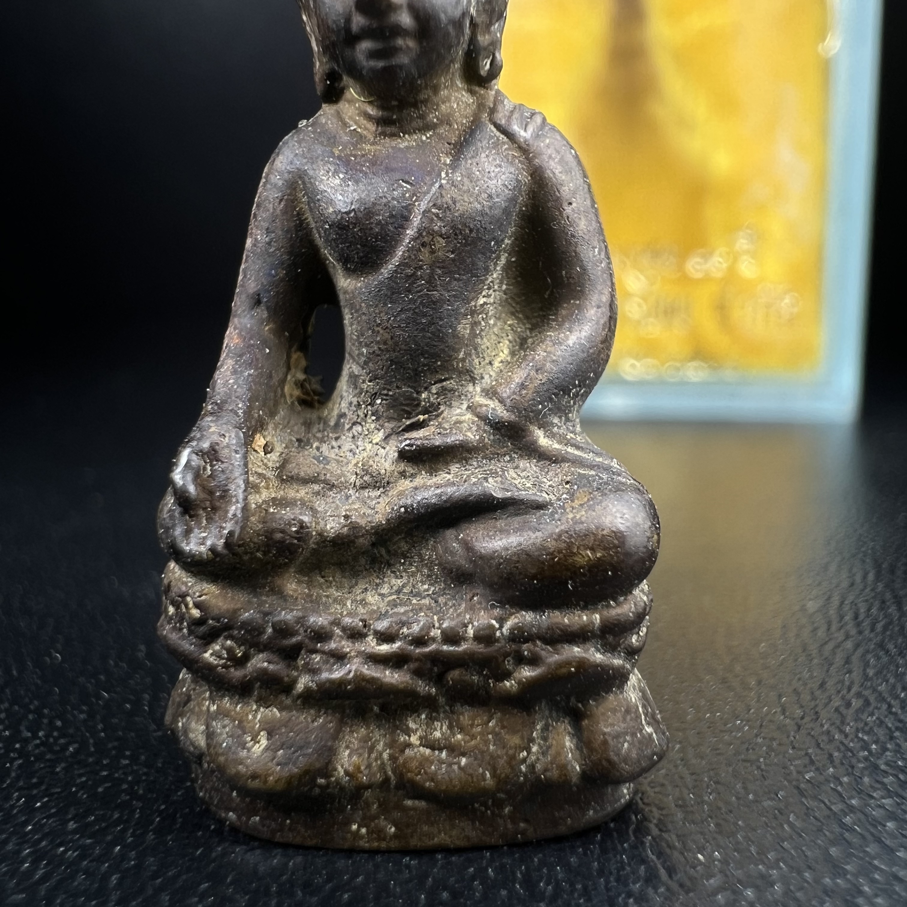 พระกริ่งไพรีพินาศ วัดบวรนิเวศ ปี2530 เนื้อทองผสม ที่ระลึกครบรอบ30ปี ธนาคารทหารไทย (มีส่วนผสมของชนวนเก่าของไพรีพินาศรุ่นแรก)อานุภาพยิ่งใหญ่ กำราบศัตรูพ่ายสิ้น พระไพรีพินาศ