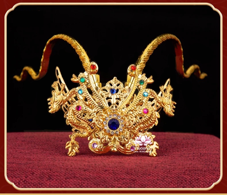 หมวกเทพเจ้านาจา หมวกหน่าจาซาไท้จื้อ หมวกหลี่โลเฉี้ย หมวกจงตั๋นหง่วนโส่ย หมวกพระจีน หมวกกิมซิ้น หมวกเทพเจ้าจีน