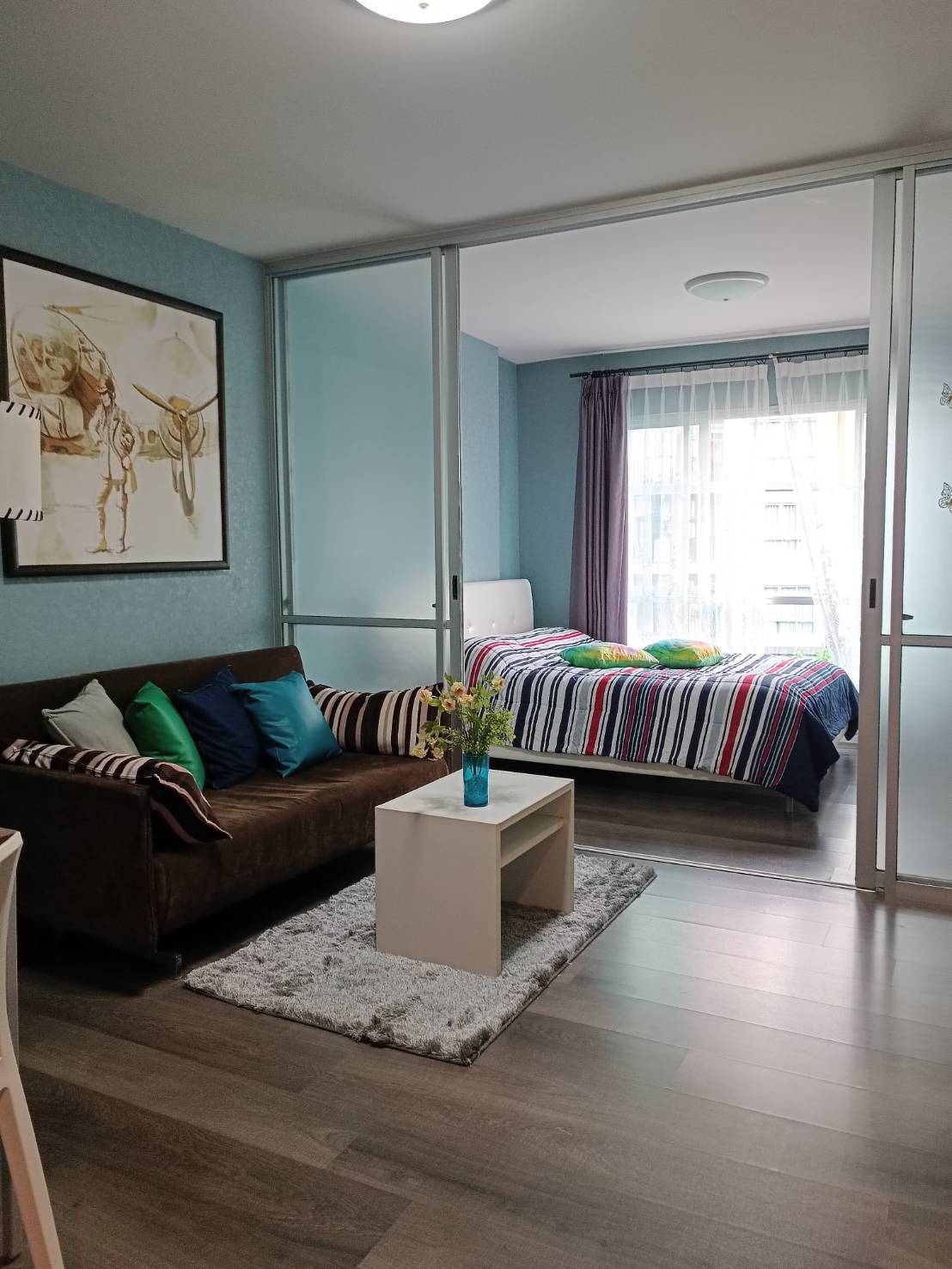 For Rent : Kathu, Dcondo Mine, 1 bedroom 1 bathroom, 4th flr.