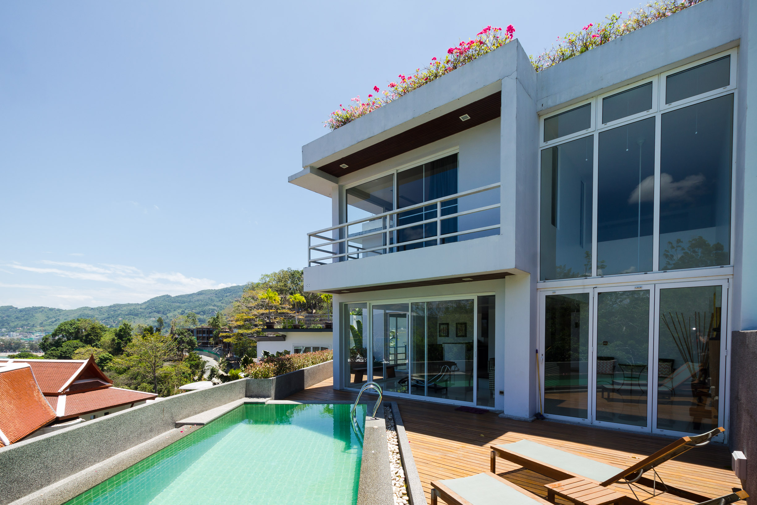 For Rent : Patong Seaview Villa, 3 bedrooms 4 bathrooms, Seaview