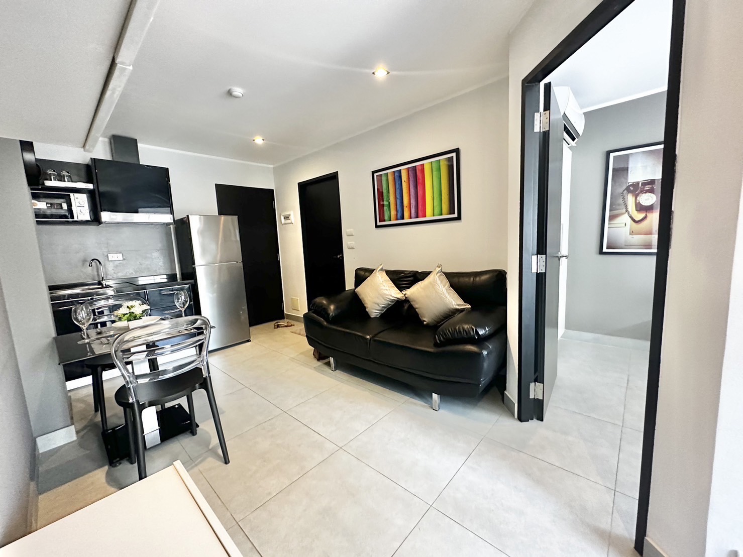 For Rent : Chalong, The Tower Condominium 1 Bedroom 1 Bathroom, 3rd flr.