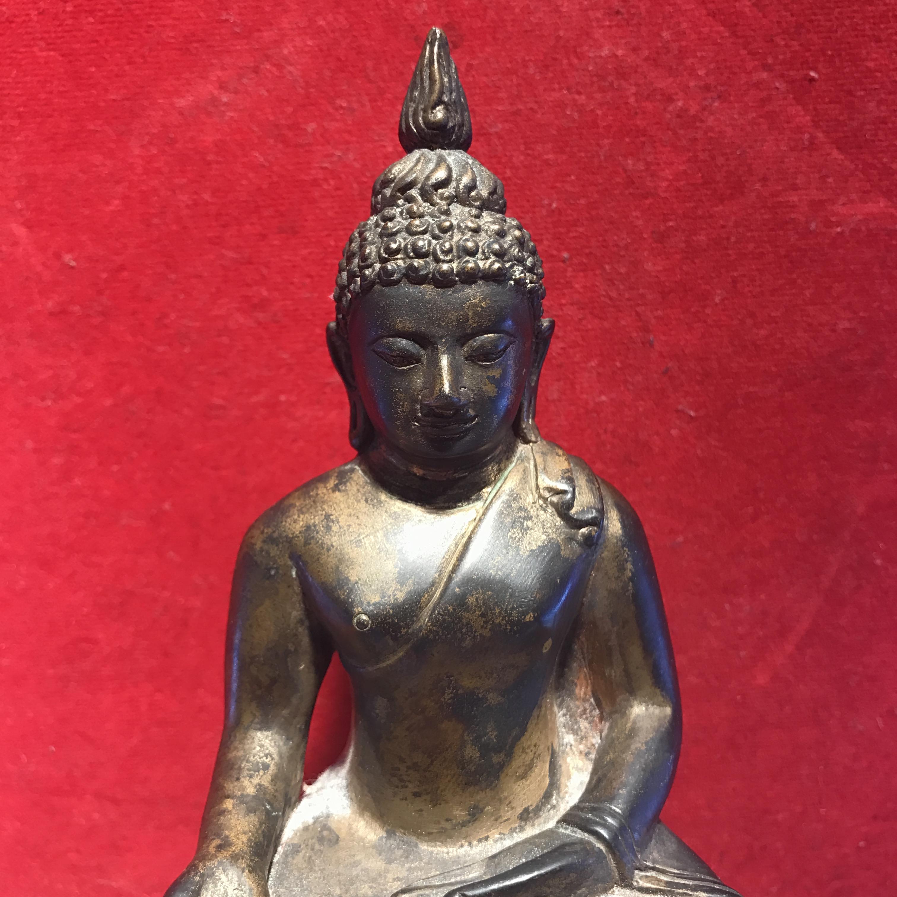 พระไพรีพินาศ เนื้อสัมฤทธิ์ วัดบวรฯ ปี พ.ศ. 2544 หน้าตัก3นิ้ว