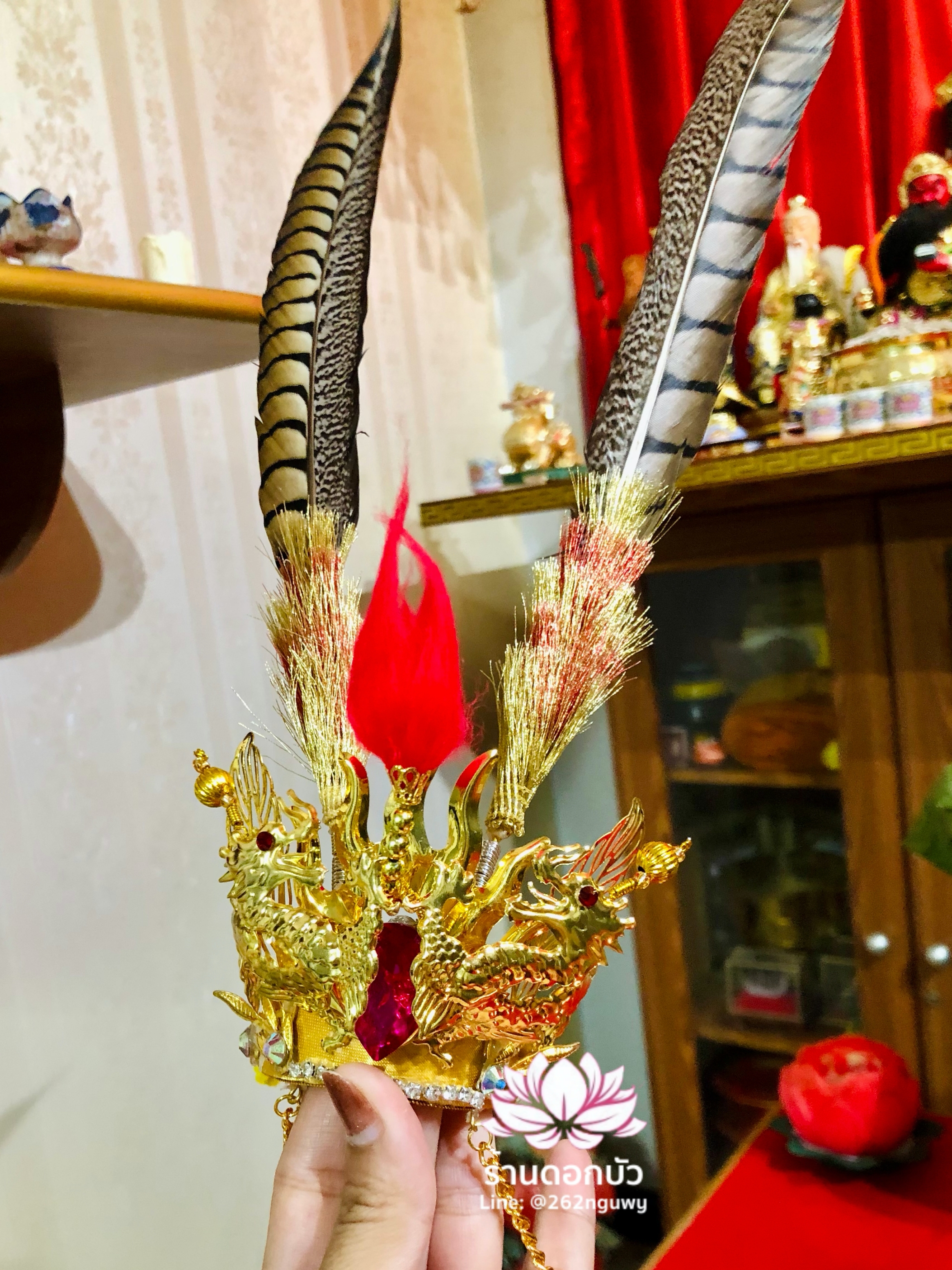 หมวกไต่เสี่ยฮุกโจ้ว หมวกเห้งเจีย หมวกจงตั๋นหง่วนโส่ย หมวกหลี่โลเฉี้ย หมวกเทพเจ้านาจา หมวกกิมซิ้น หมวกเทพเจ้าจีน