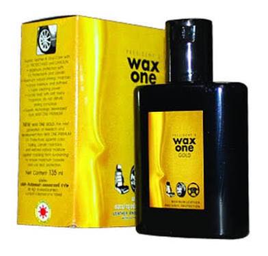 WaxOne Gold น้ำยาดูแลเบาะหนังและเครื่องหนังทุกชนิด ทำให้เงา ทน นาน และไม่เหนียวจนเกินไป