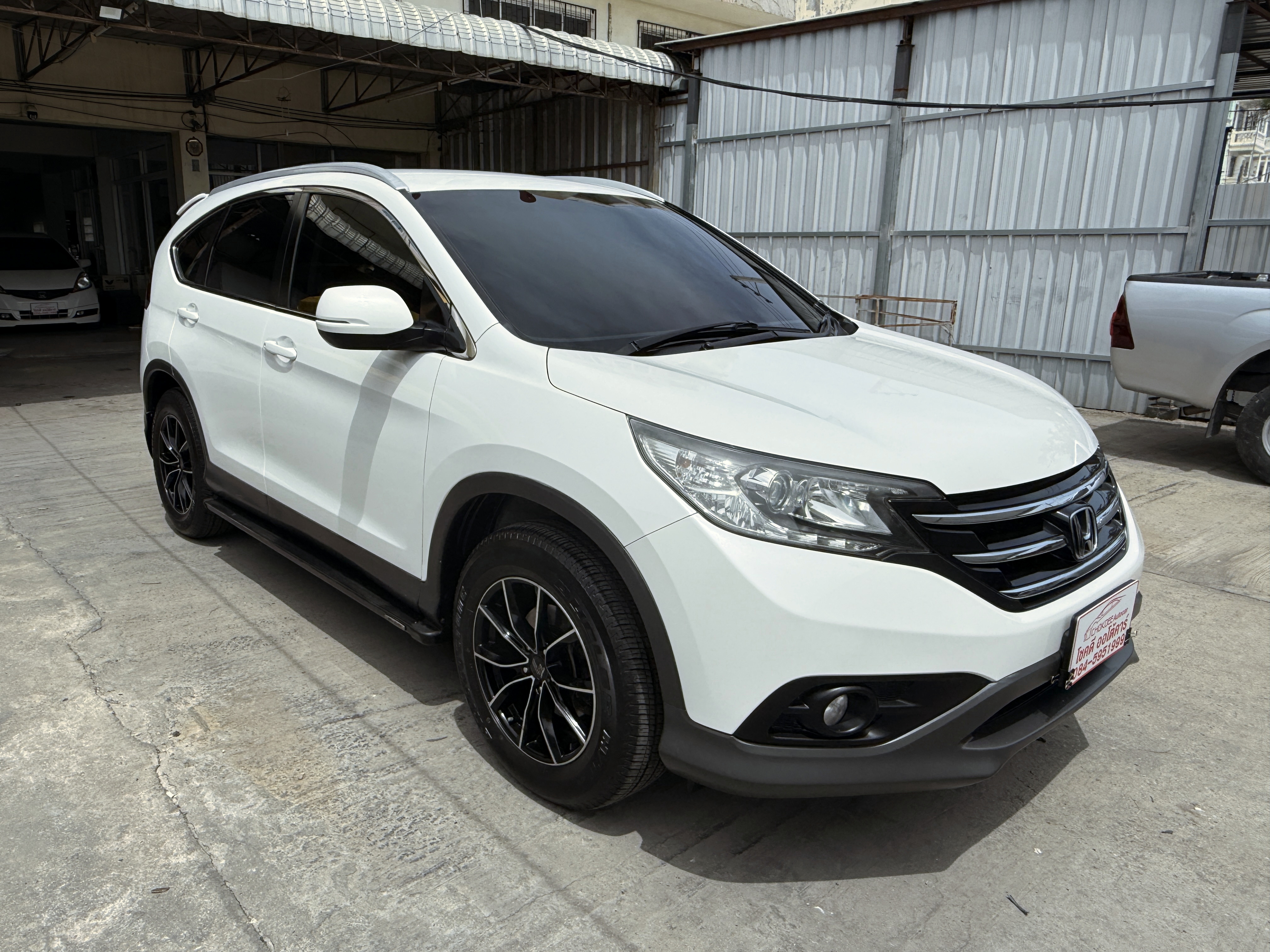Honda CRV 2.0 E 4WD At 2015 ขาวมุก