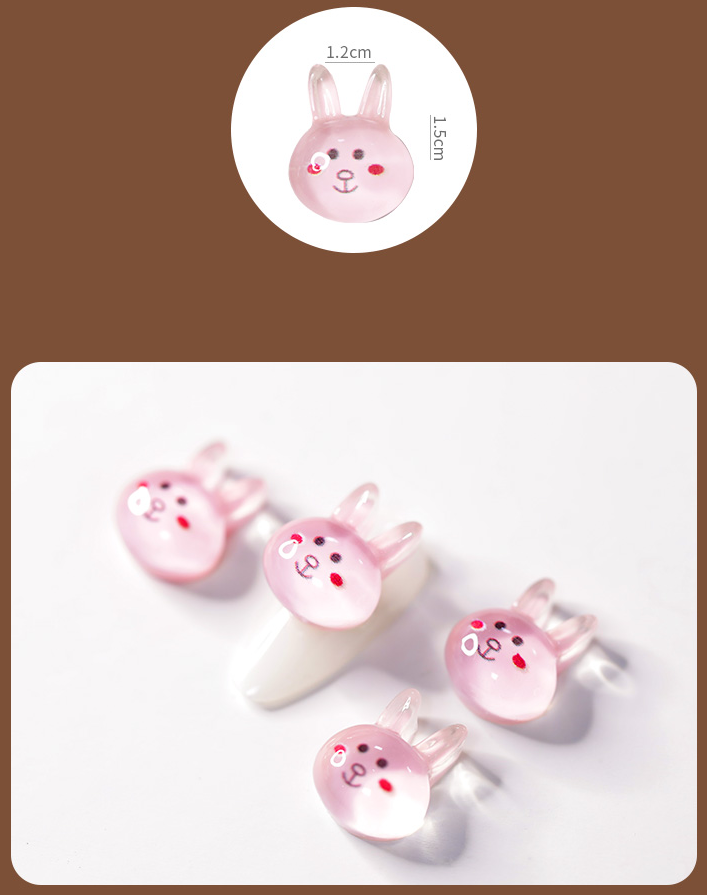 SKU-00420 ชุดกระต่าย (1ชุด/4ตัว)