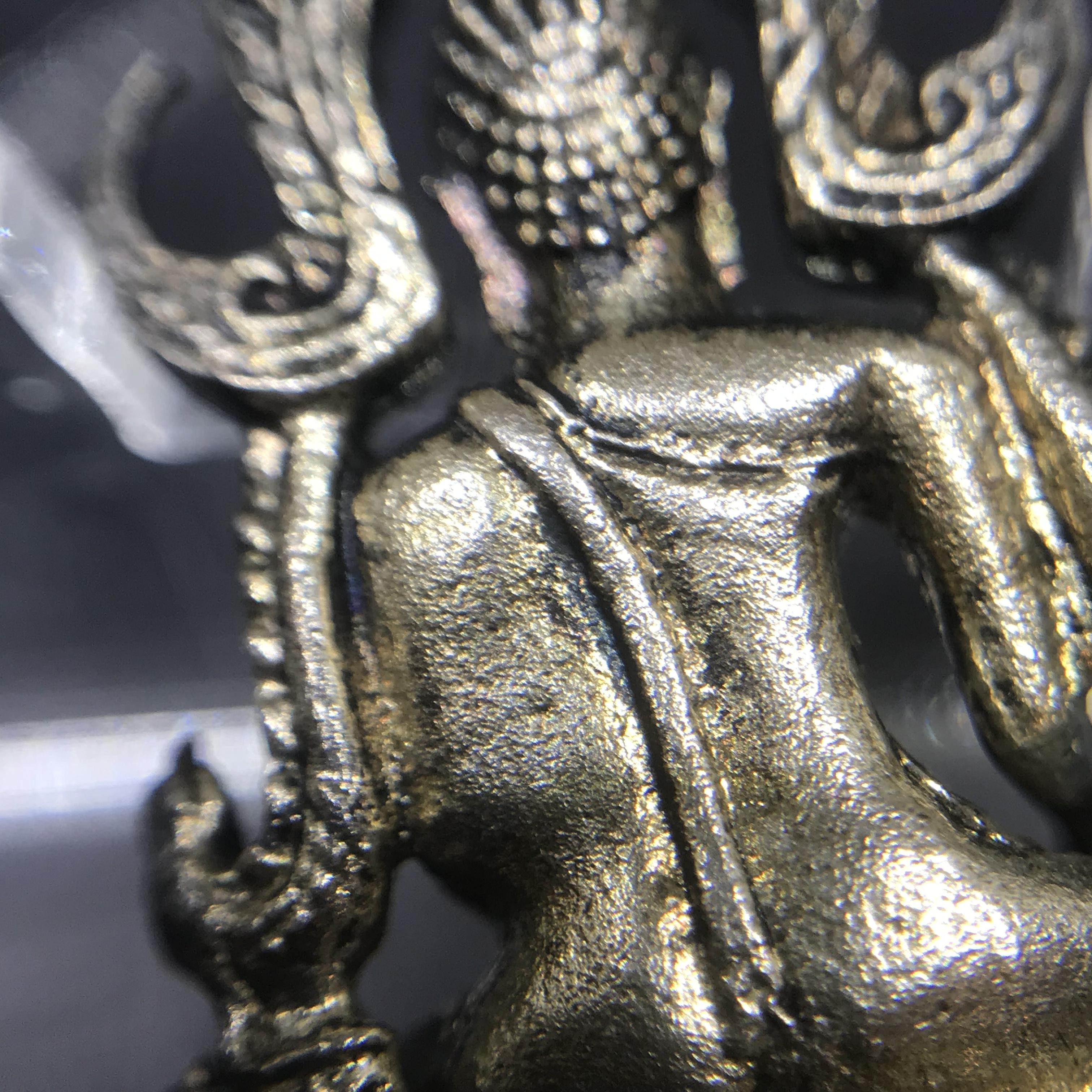 พระกริ่งพระพุทธชินราช ภปร. กองทัพภาคที่3 ปี2517 เนื้อเงินหายาก(ในหลวง ร.9 เสด็จเททอง)